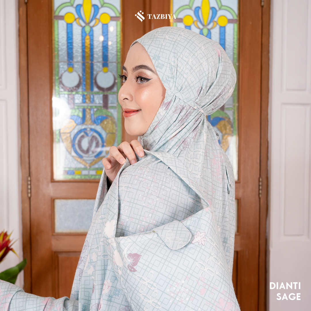 TAZBIYA DIANTI SERIES I Mukena 2IN1 Rayon Jumbo Dewasa