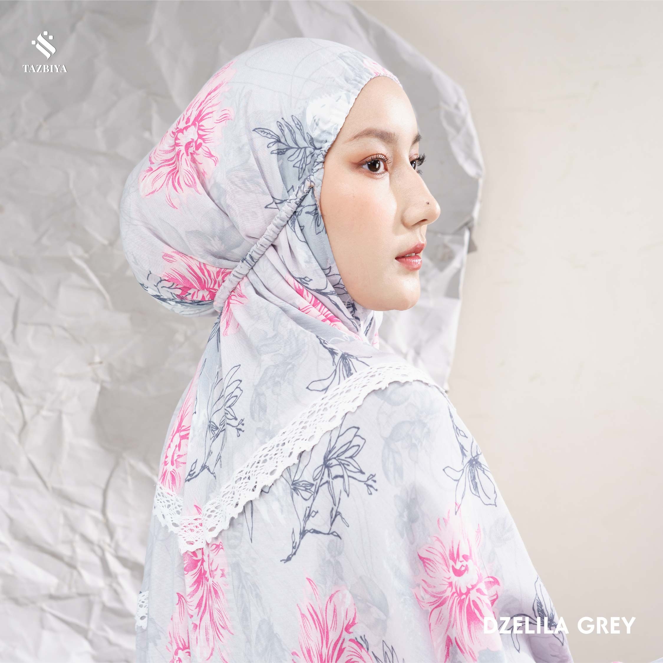 MUKENA TAZBIYA KOMBINASI DZELILA SERIES ALLSIZE