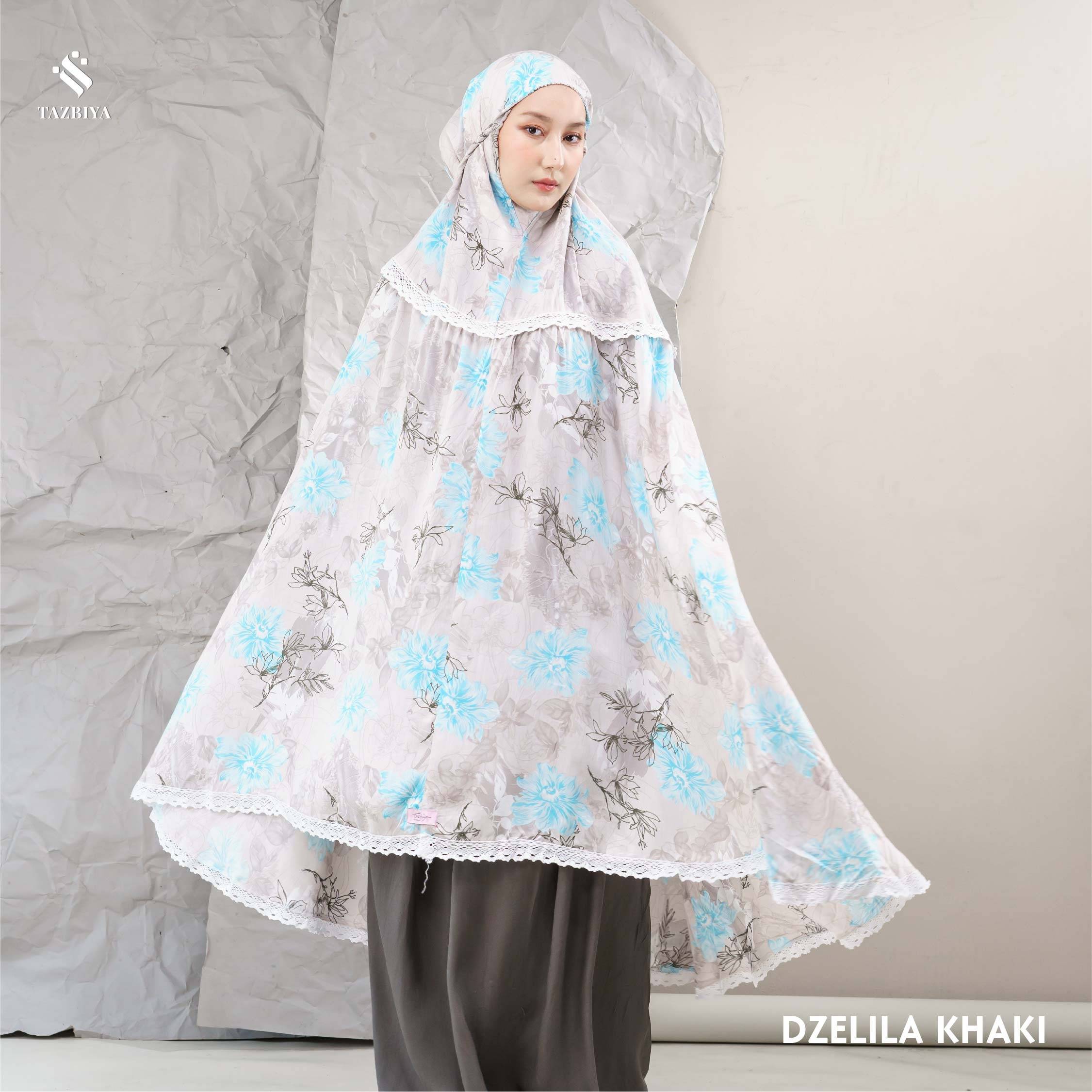 MUKENA TAZBIYA KOMBINASI DZELILA SERIES ALLSIZE