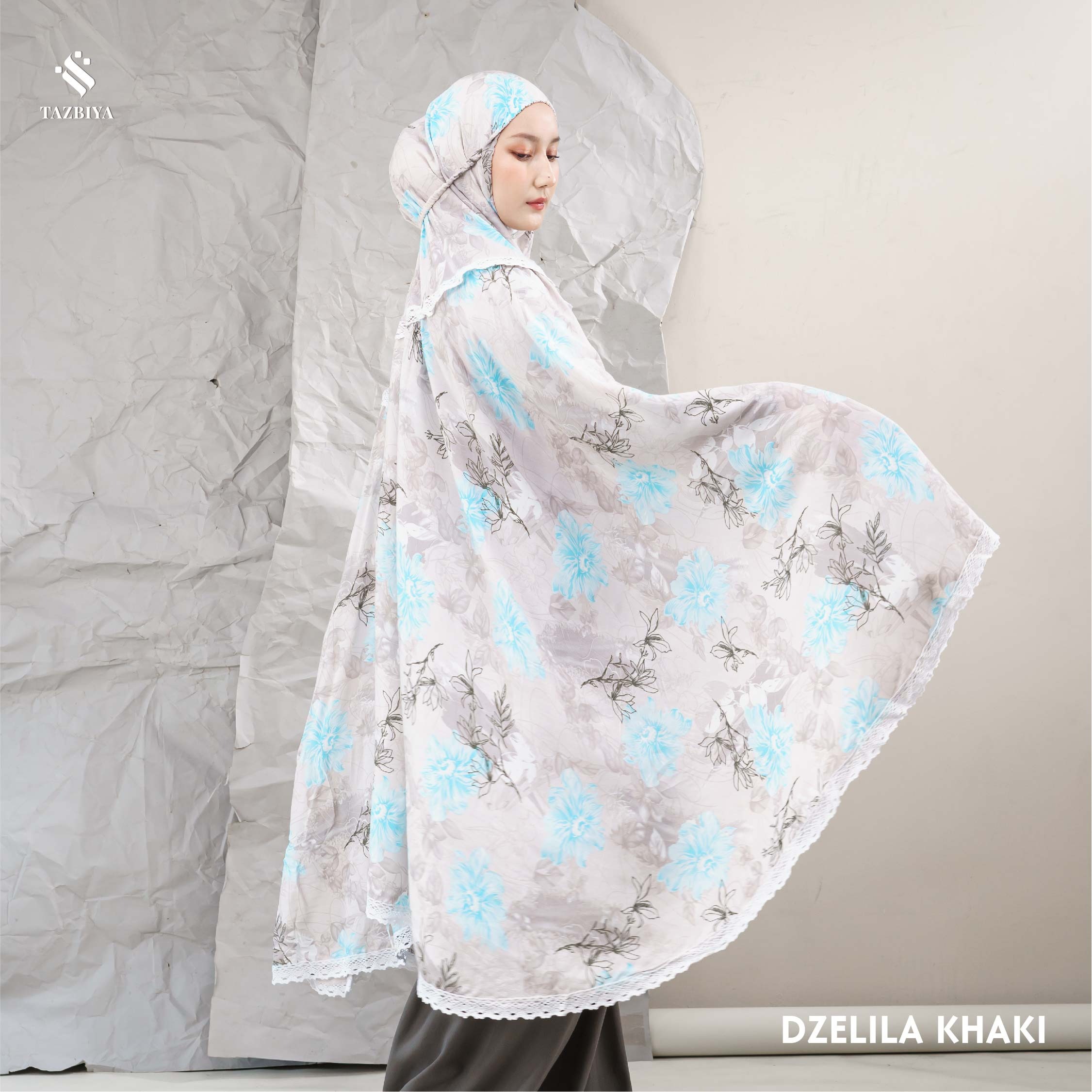 MUKENA TAZBIYA KOMBINASI DZELILA SERIES ALLSIZE