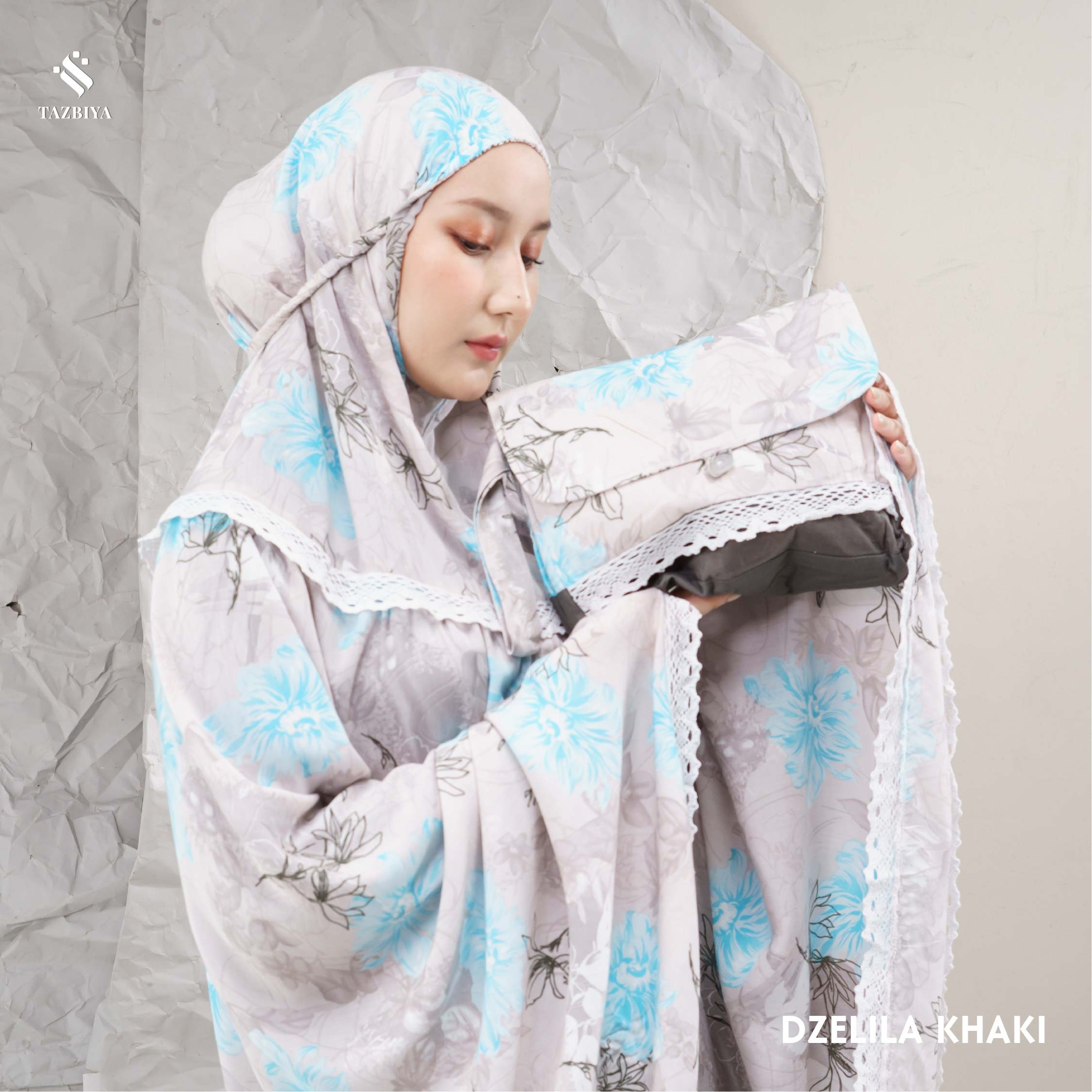 MUKENA TAZBIYA KOMBINASI DZELILA SERIES ALLSIZE