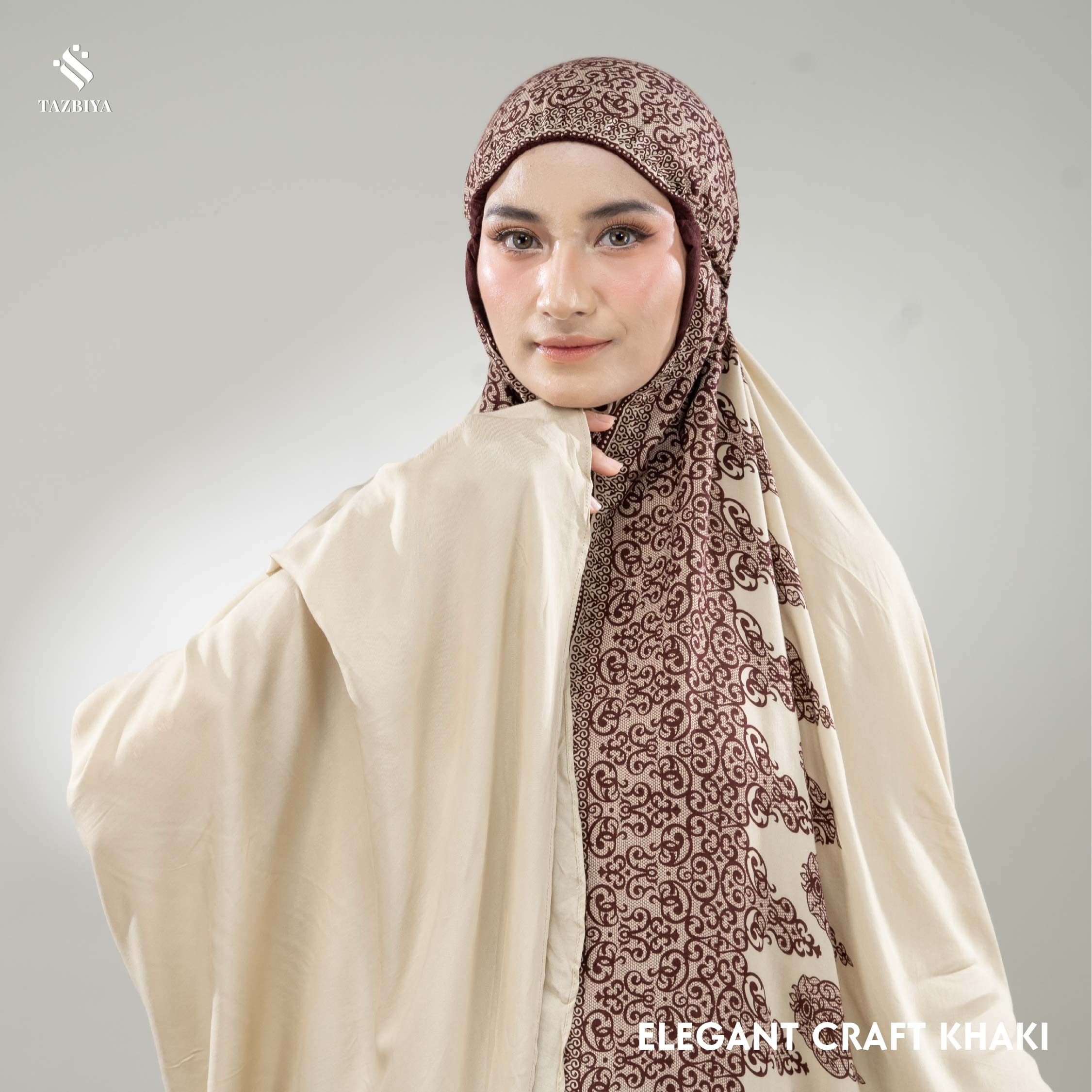 MUKENA SAJADAH TAZBIYA BORDER ELEGANT-CRAFT SERIES ALL SIZE