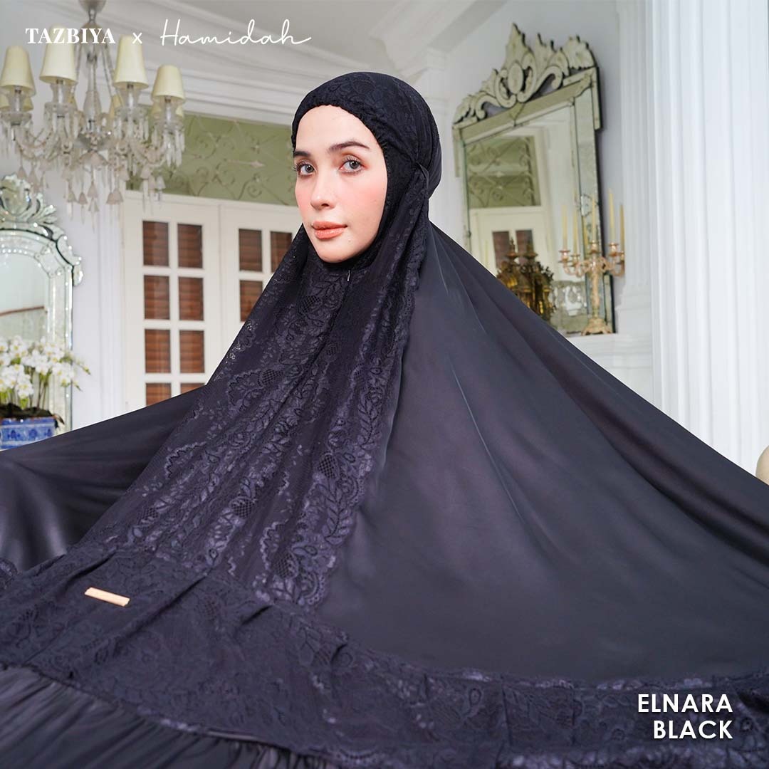 TAZBIYA X HAMIDAH MUKENA SILK LACE RENDA | Sarimbit Mukena Dewasa dan Anak I Sarimbit Prayerset Lebaran I Sarimbit Idul Fitri