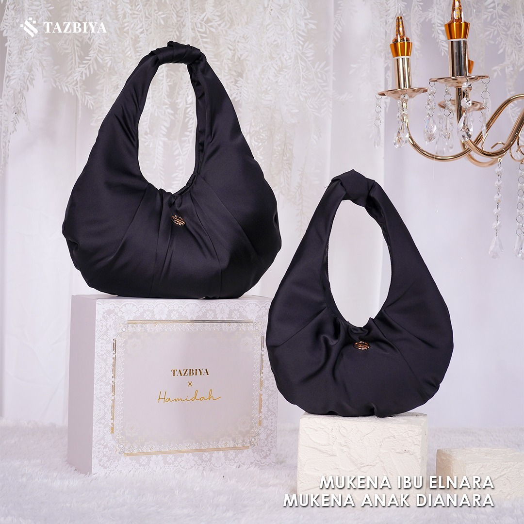 TAZBIYA X HAMIDAH MUKENA SILK LACE RENDA | Sarimbit Mukena Dewasa dan Anak I Sarimbit Prayerset Lebaran I Sarimbit Idul Fitri