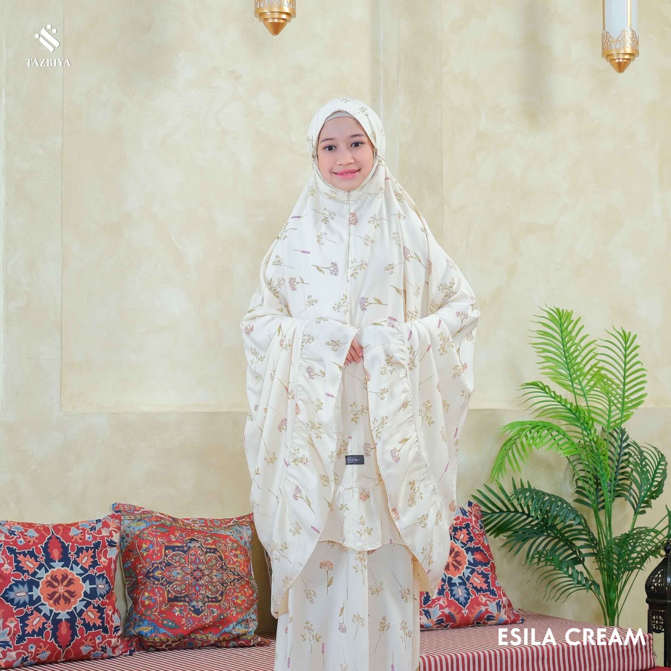 MUKENA TAZBIYA ANAK TANGGUNG ESILA SERIES I TAS SELEMPANG