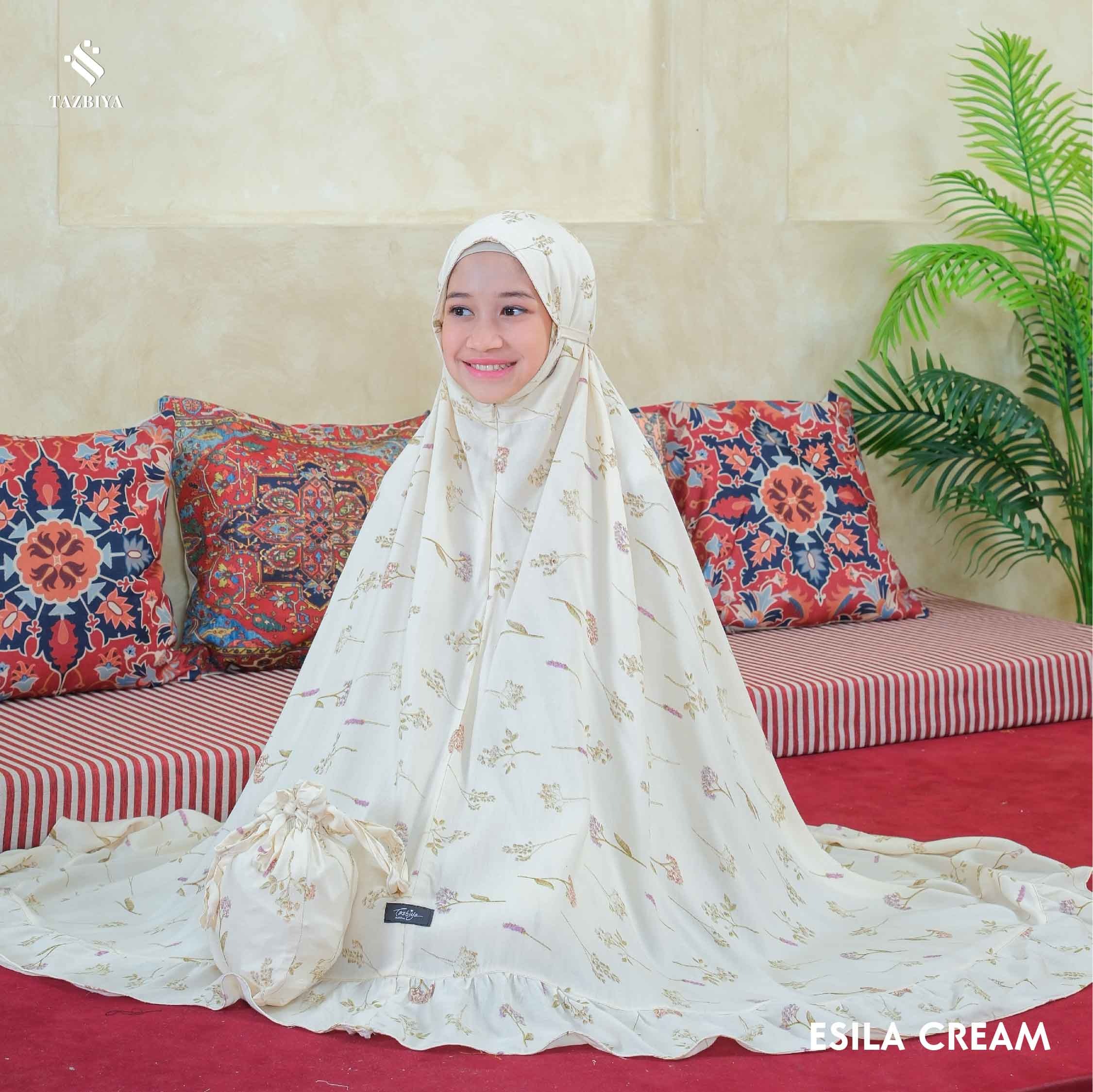 MUKENA TAZBIYA ANAK TANGGUNG ESILA SERIES I TAS SELEMPANG
