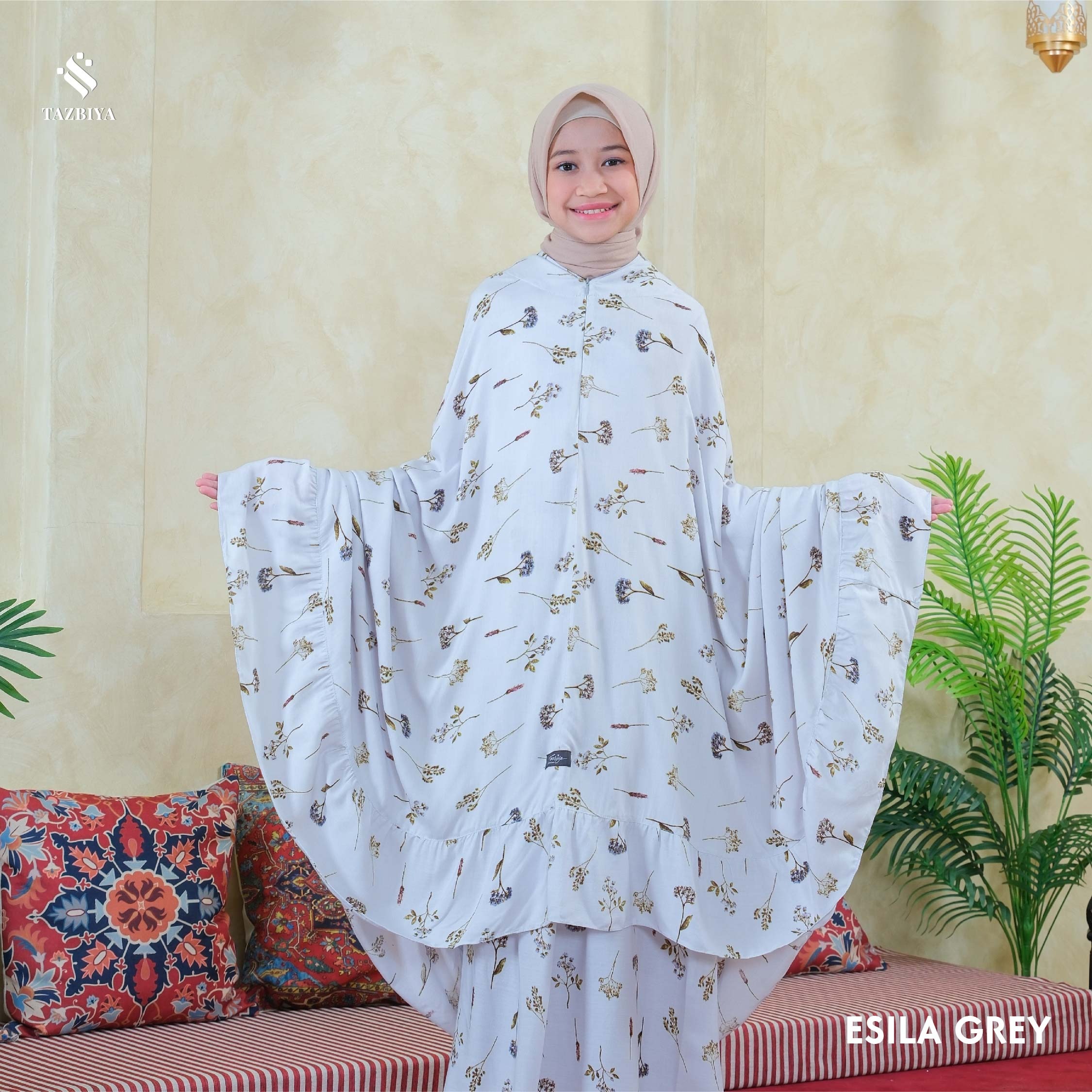 MUKENA TAZBIYA ANAK TANGGUNG ESILA SERIES I TAS SELEMPANG