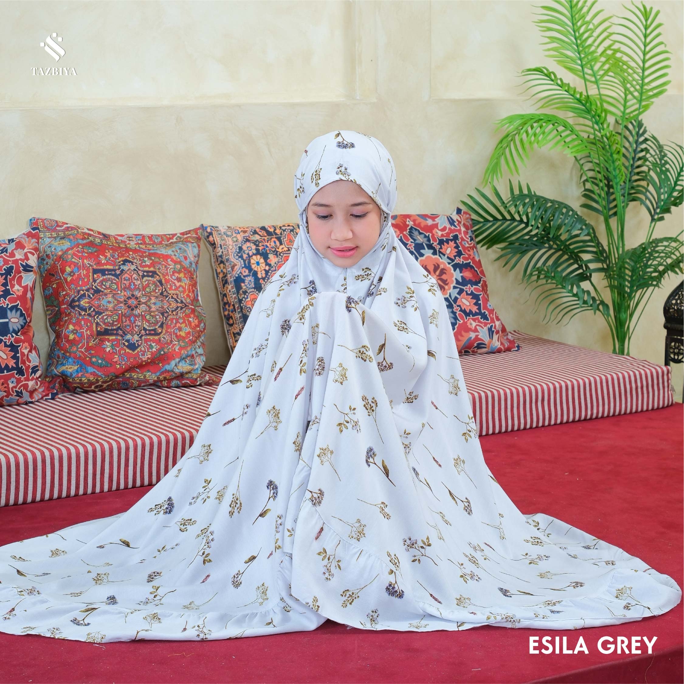 MUKENA TAZBIYA ANAK TANGGUNG ESILA SERIES I TAS SELEMPANG