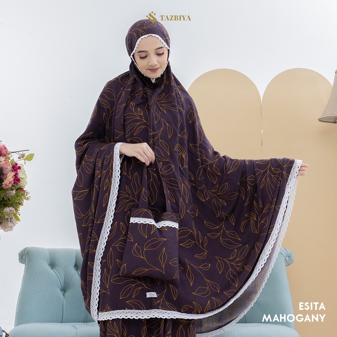 MUKENA TAZBIYA ALLOVER ESITA SERIES ALLSIZE