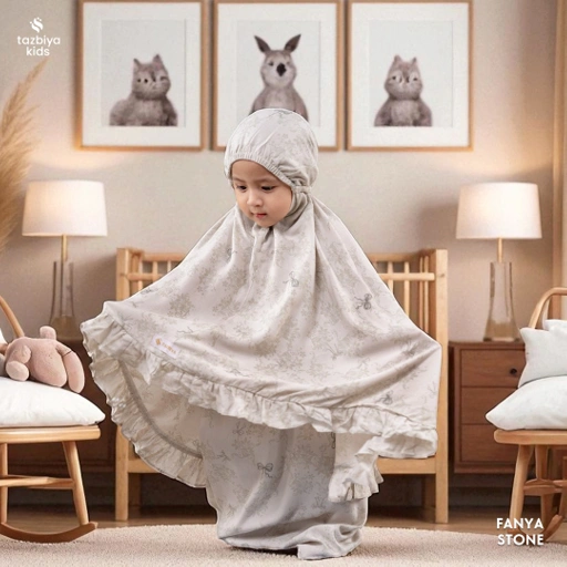 Image of TAZBIYA MUKENA ANAK RAYON FANYA I Mukena Anak Motif TK SD SMP | Mukena Anak 4-14 Tahun