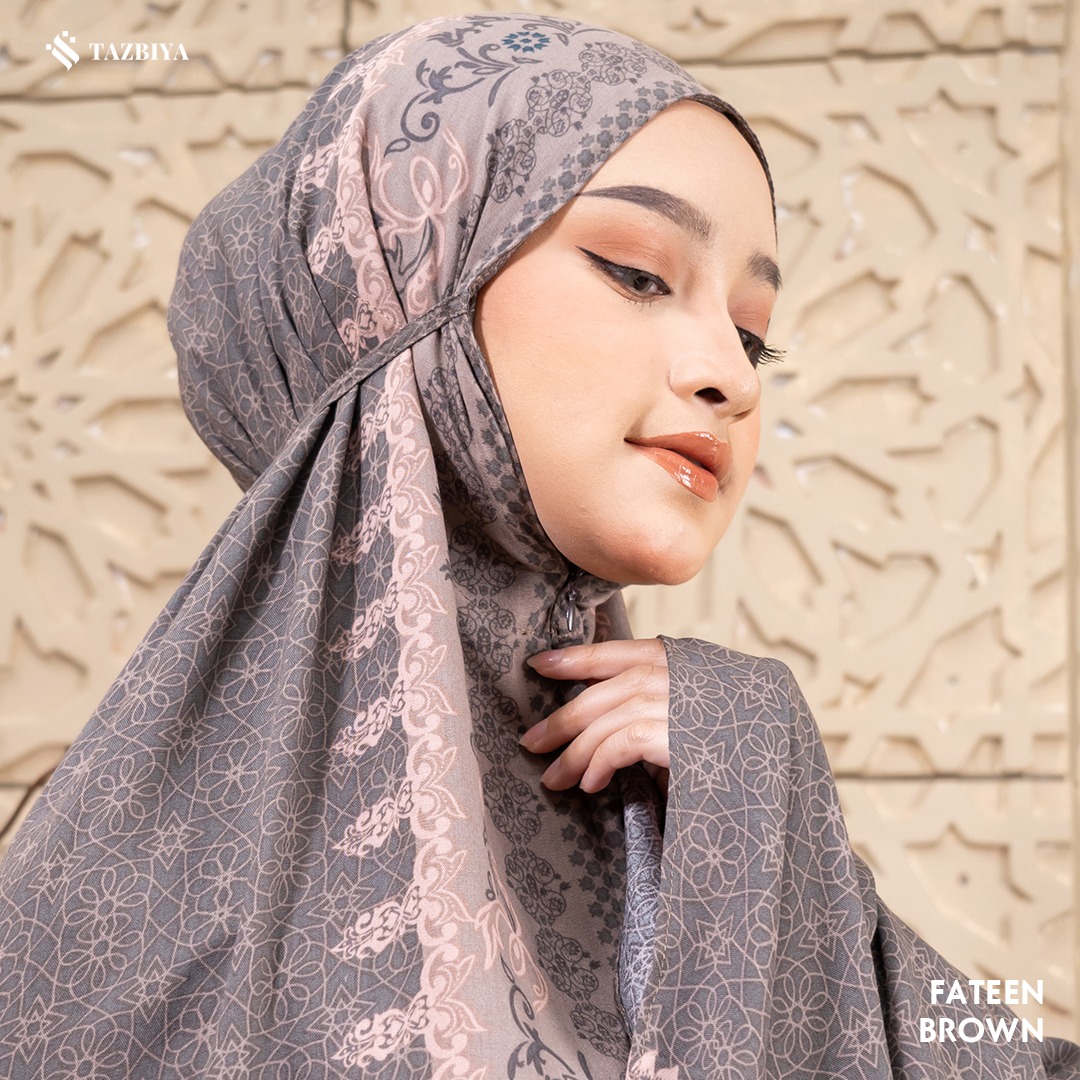 TAZBIYA FATEEN SERIES I Mukena 2IN1 Rayon Jumbo Dewasa