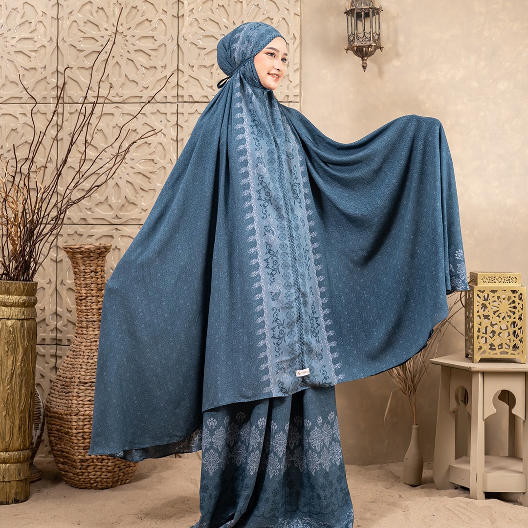 TAZBIYA FATEEN SERIES I Mukena 2IN1 Rayon Jumbo Dewasa