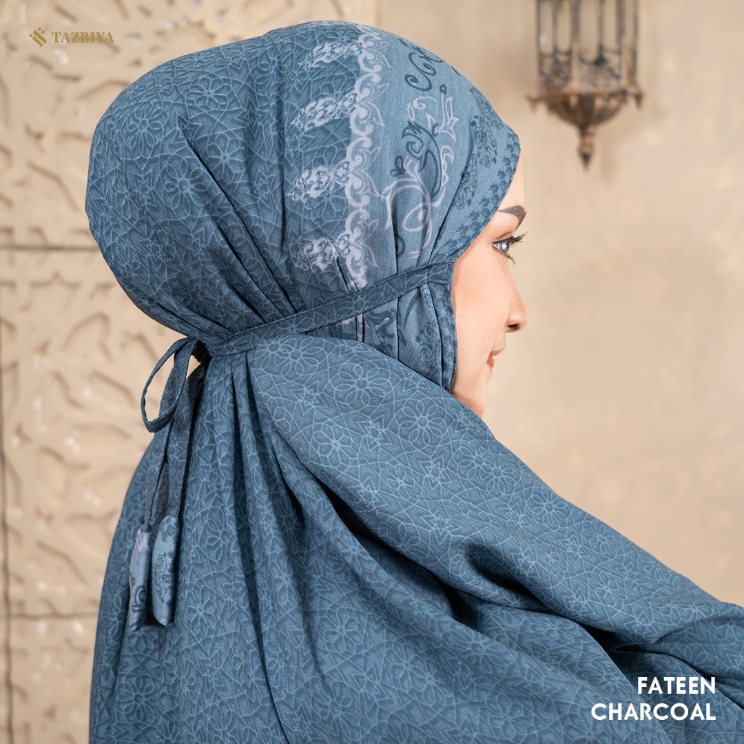 TAZBIYA FATEEN SERIES I Mukena 2IN1 Rayon Jumbo Dewasa