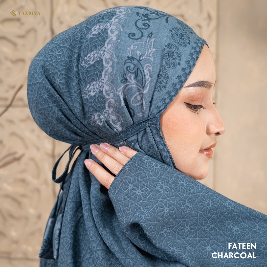 TAZBIYA FATEEN SERIES I Mukena 2IN1 Rayon Jumbo Dewasa
