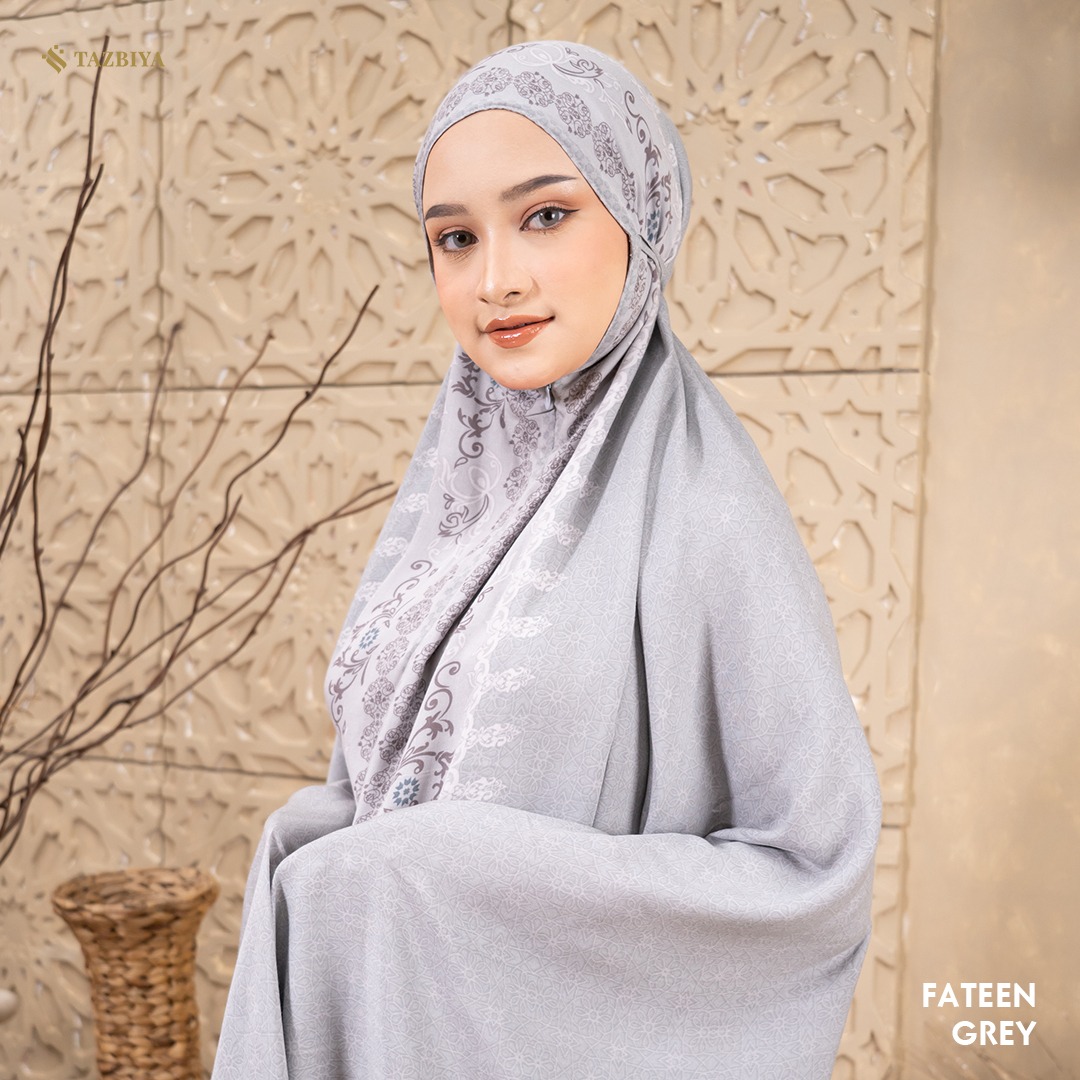 TAZBIYA FATEEN SERIES I Mukena 2IN1 Rayon Jumbo Dewasa