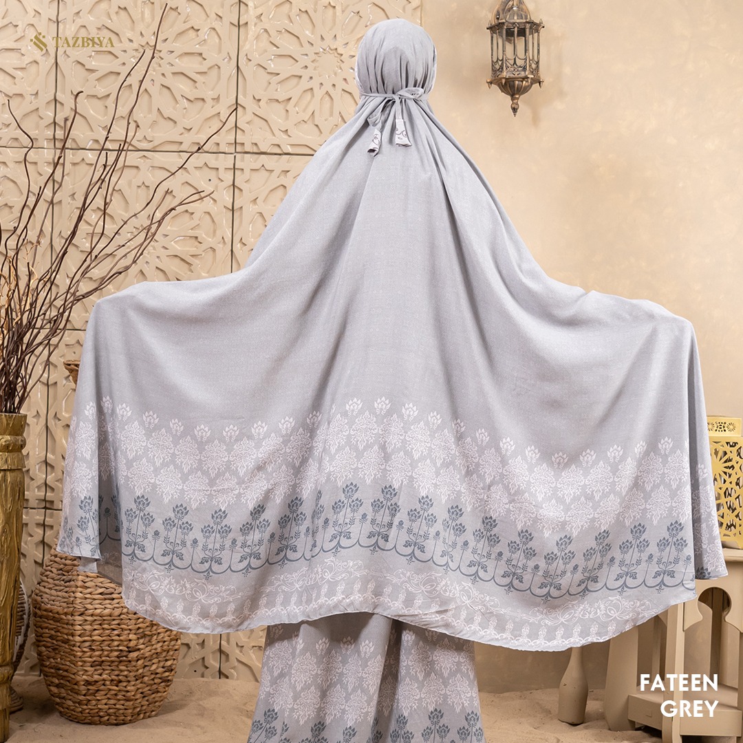 TAZBIYA FATEEN SERIES I Mukena 2IN1 Rayon Jumbo Dewasa