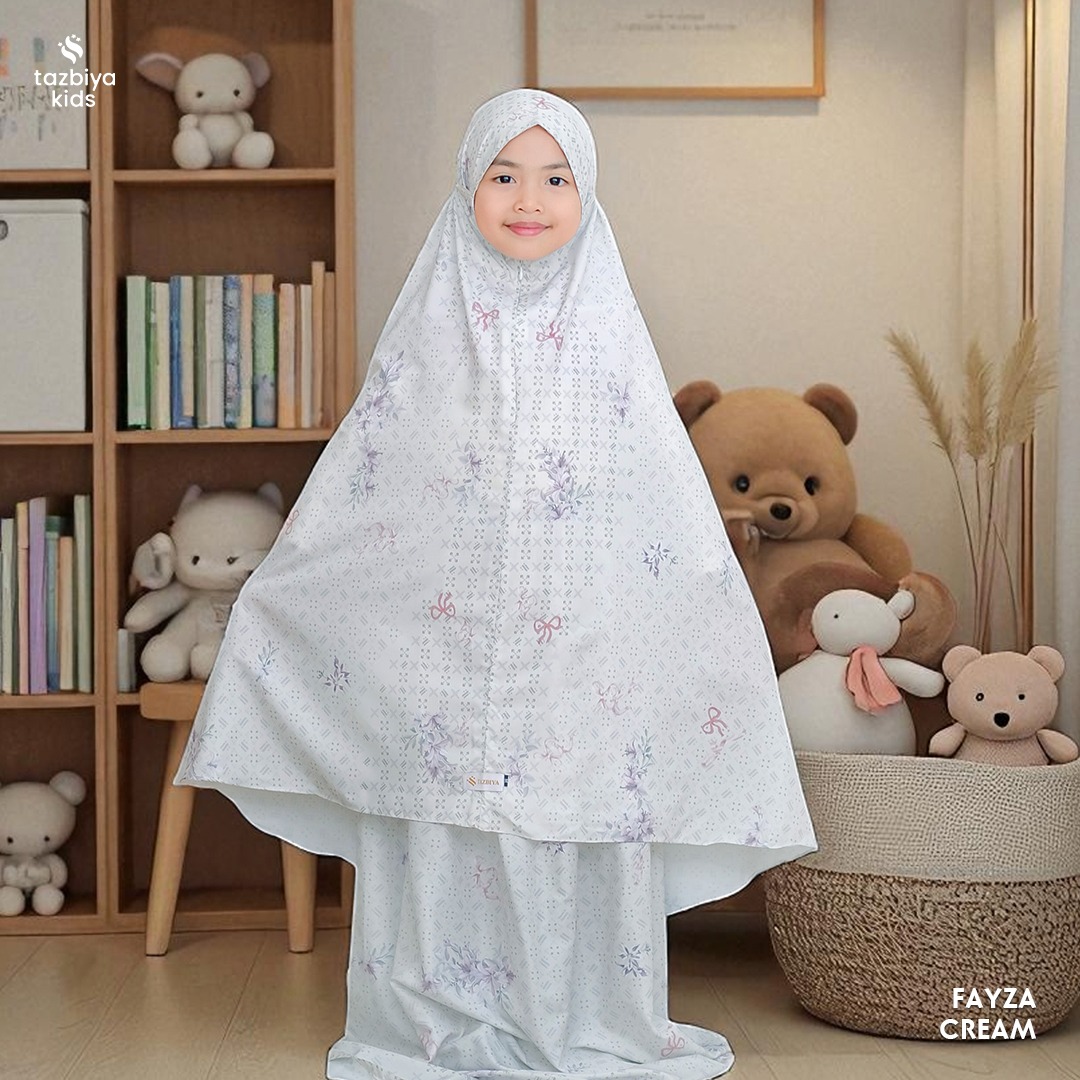TAZBIYA MUKENA ANAK TRAVEL SERIES I Mukena Anak Motif TK SD SMP | Mukena Anak 4-14 Tahun | Mukena Travel Anak