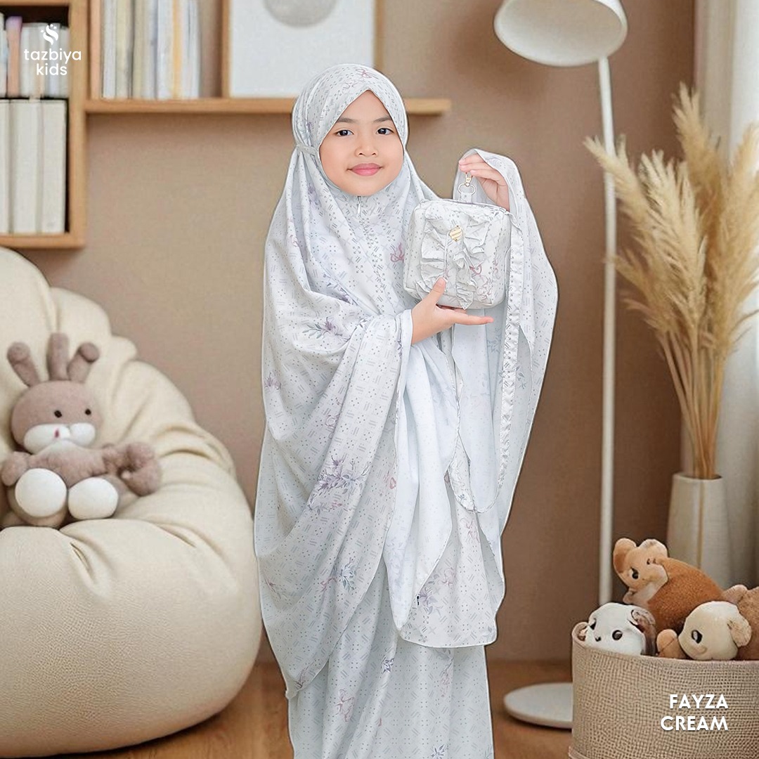 TAZBIYA MUKENA ANAK TRAVEL SERIES I Mukena Anak Motif TK SD SMP | Mukena Anak 4-14 Tahun | Mukena Travel Anak