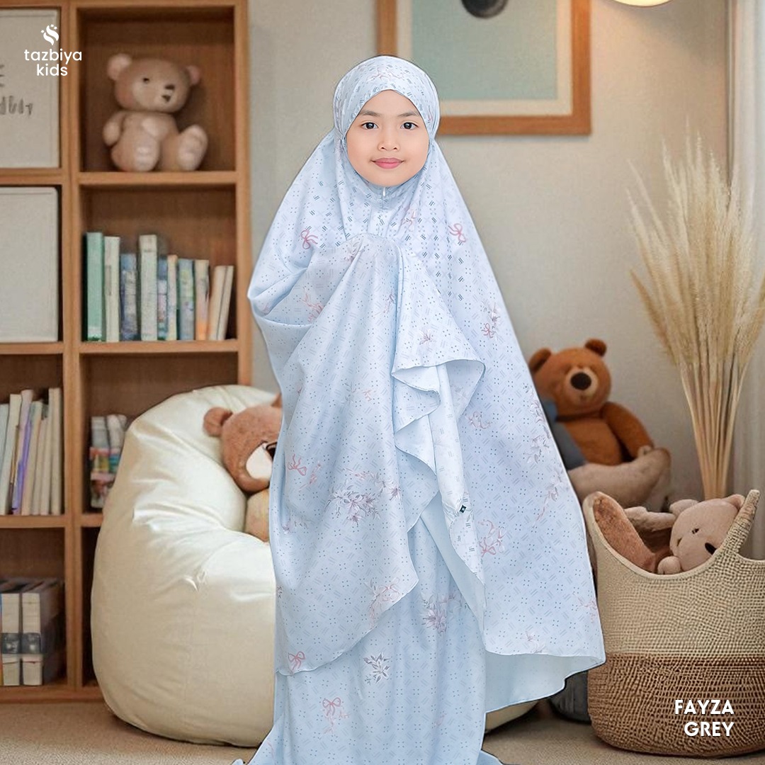 TAZBIYA MUKENA ANAK TRAVEL SERIES I Mukena Anak Motif TK SD SMP | Mukena Anak 4-14 Tahun | Mukena Travel Anak