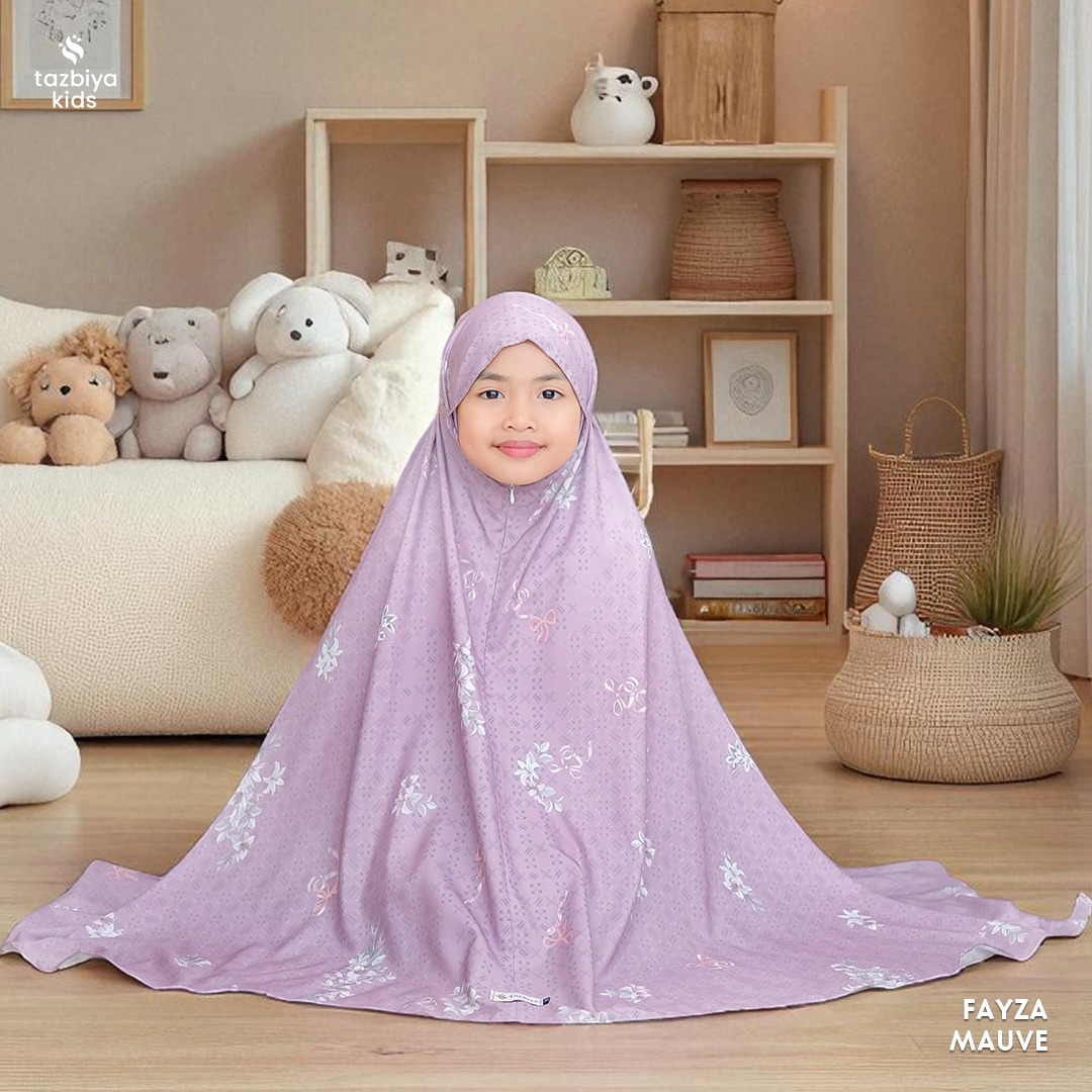 TAZBIYA MUKENA ANAK TRAVEL SERIES I Mukena Anak Motif TK SD SMP | Mukena Anak 4-14 Tahun | Mukena Travel Anak