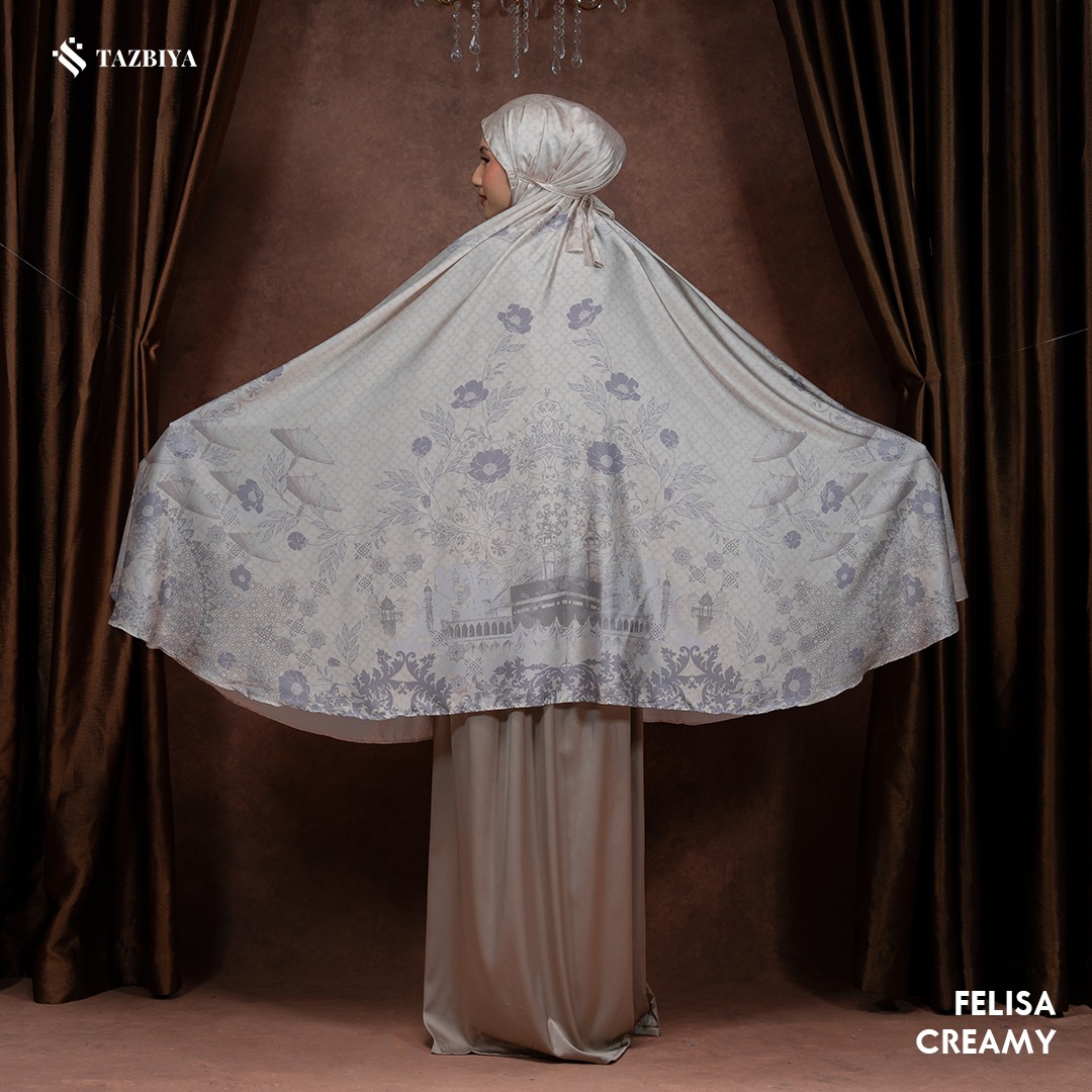 TAZBIYA MUKENA SILK PREMIUM FELISA SERIES ALLSIZE