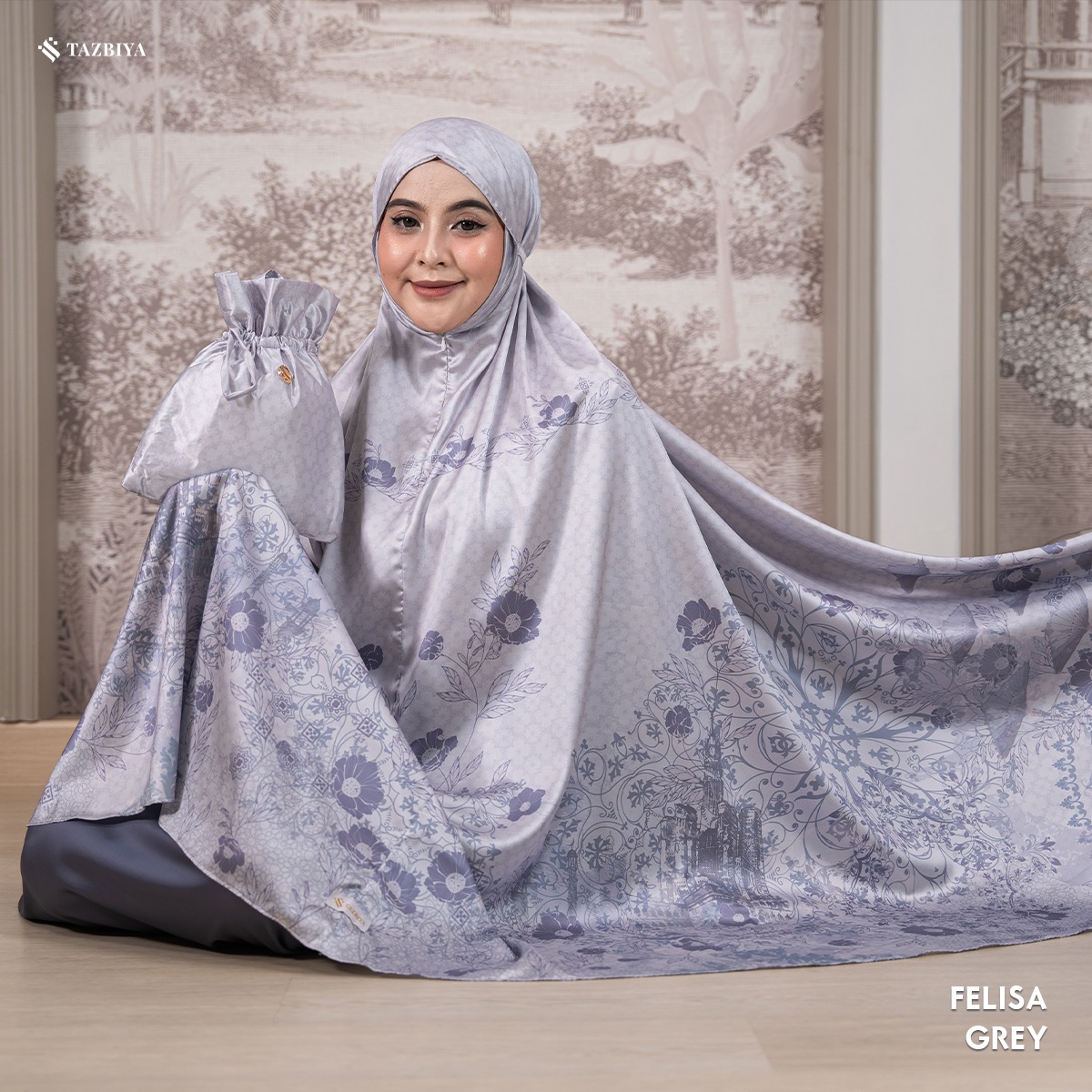 TAZBIYA MUKENA SILK PREMIUM FELISA SERIES ALLSIZE