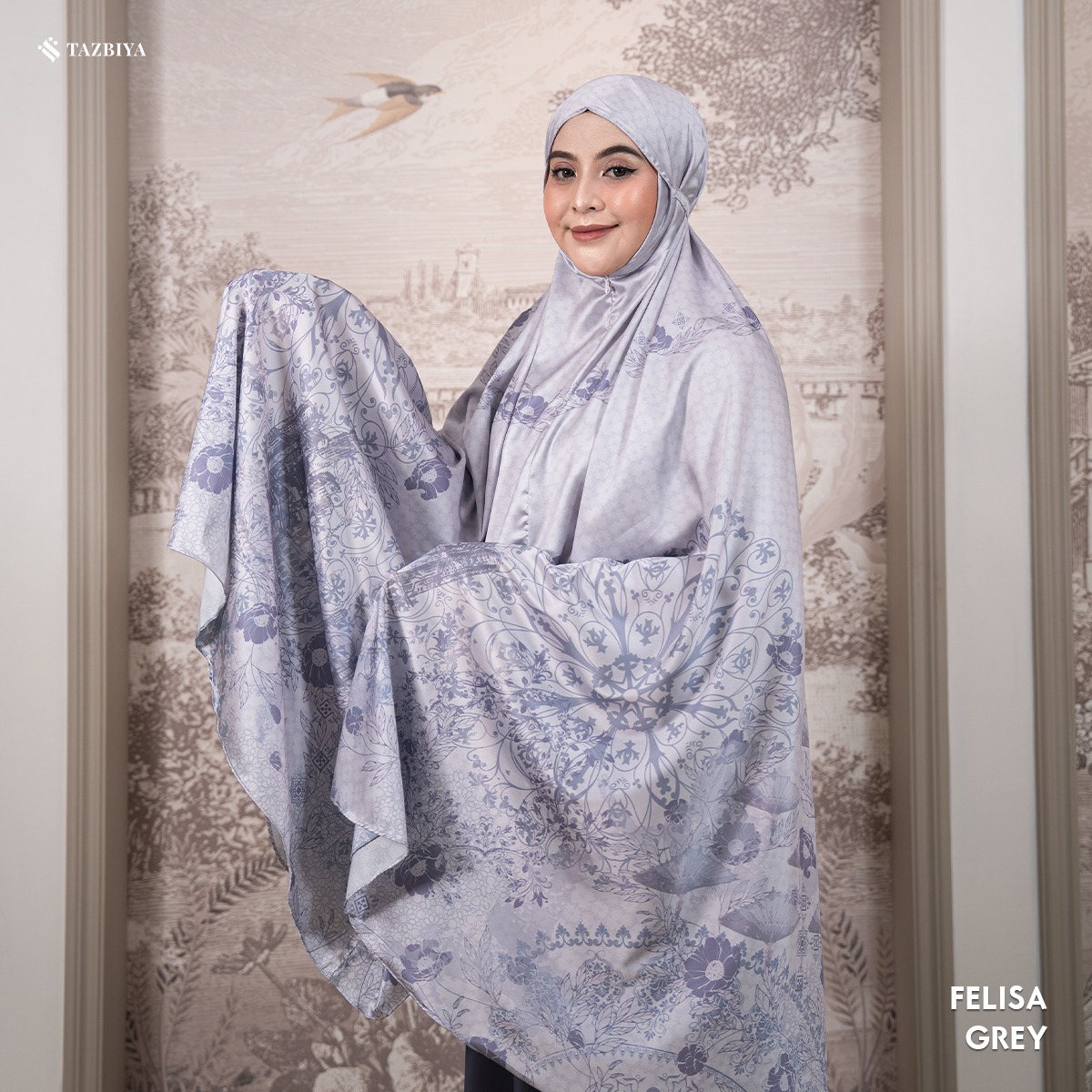 TAZBIYA MUKENA SILK PREMIUM FELISA SERIES ALLSIZE