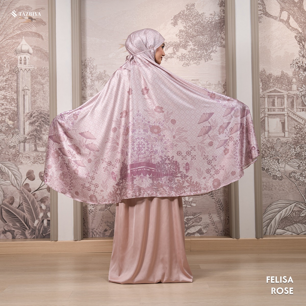 TAZBIYA MUKENA SILK PREMIUM FELISA SERIES ALLSIZE