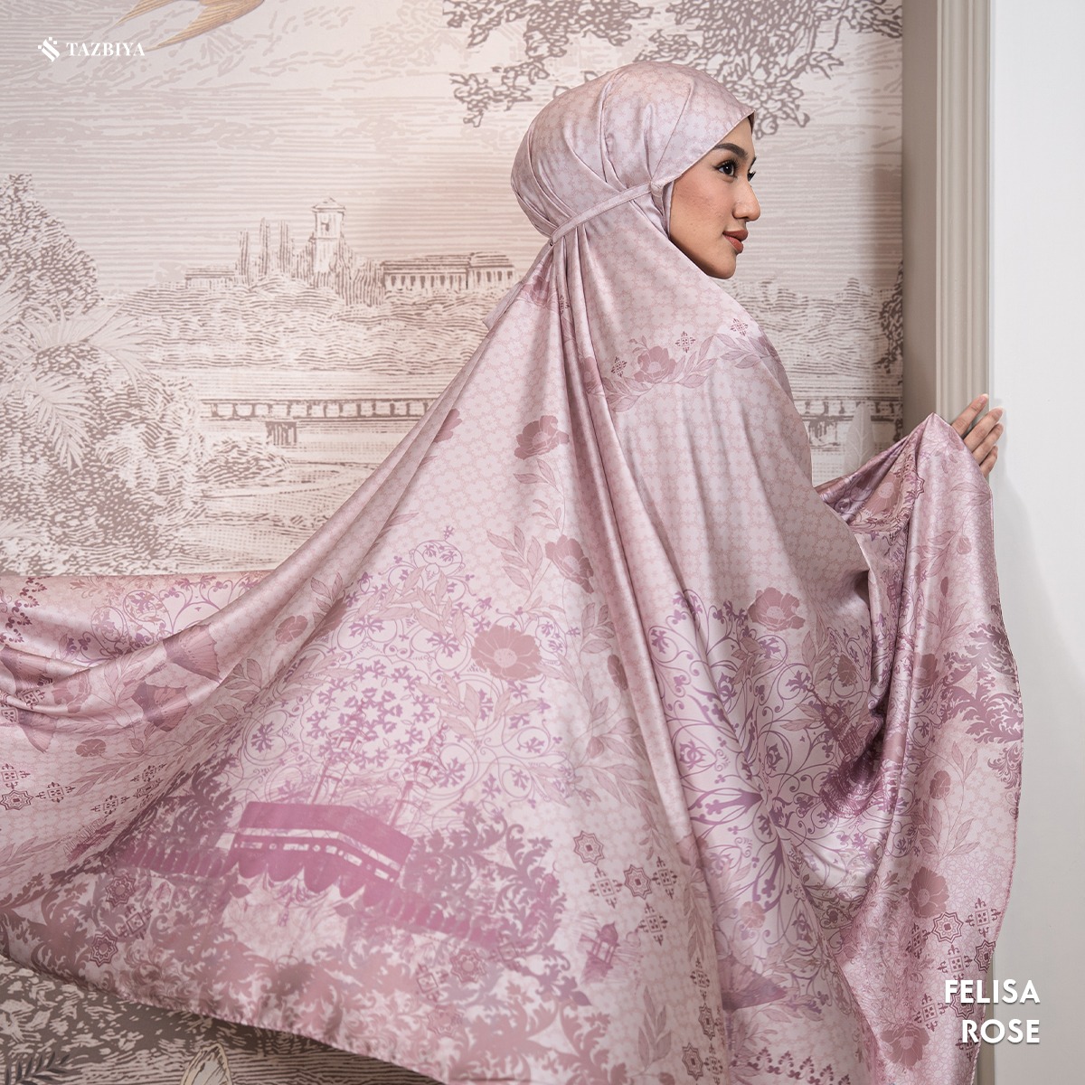 TAZBIYA MUKENA SILK PREMIUM FELISA SERIES ALLSIZE