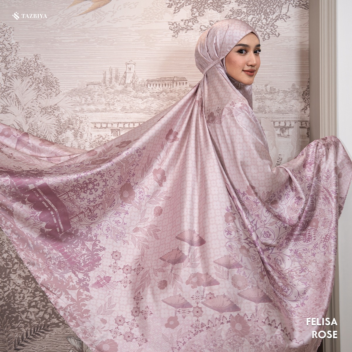 TAZBIYA MUKENA SILK PREMIUM FELISA SERIES ALLSIZE