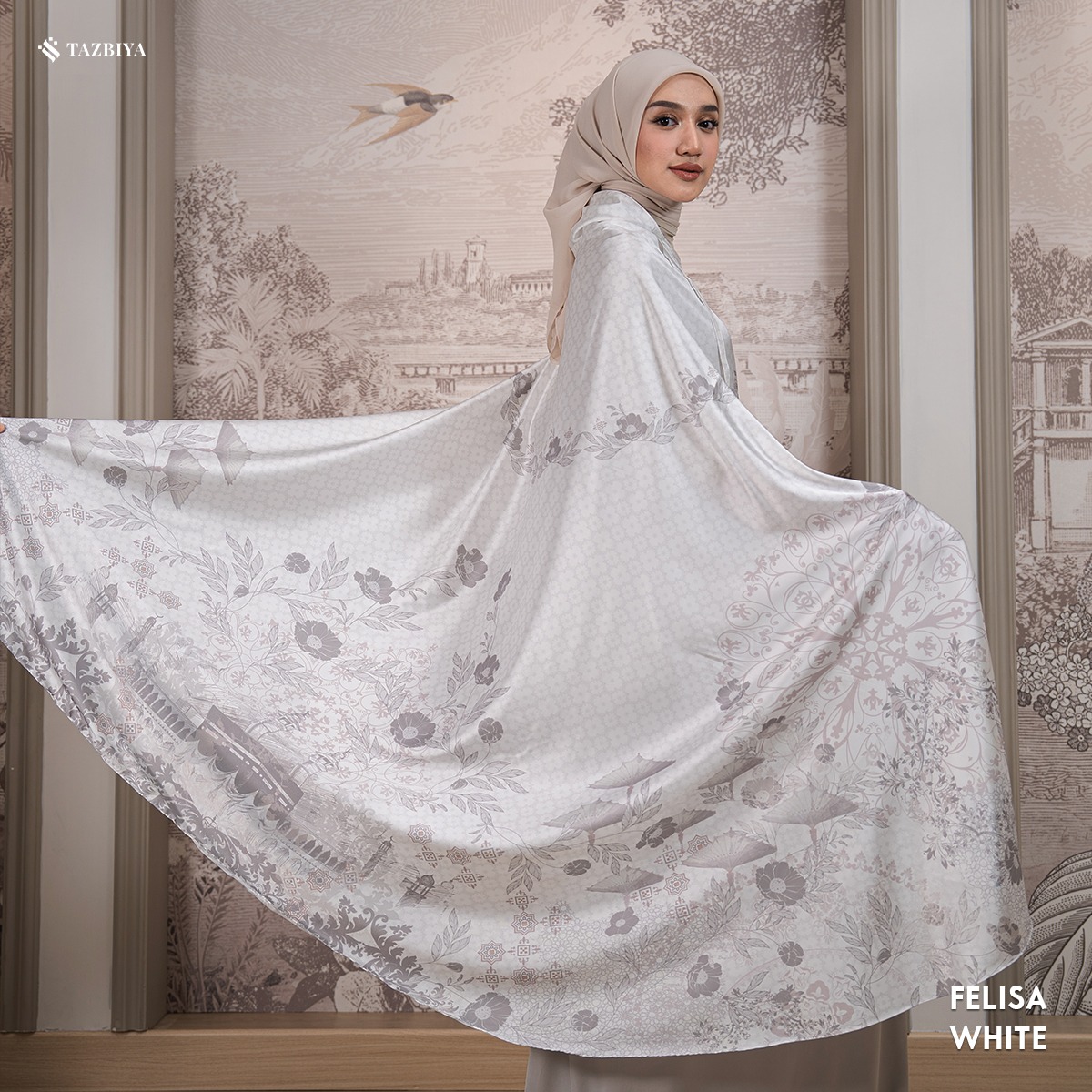 TAZBIYA MUKENA SILK PREMIUM FELISA SERIES ALLSIZE