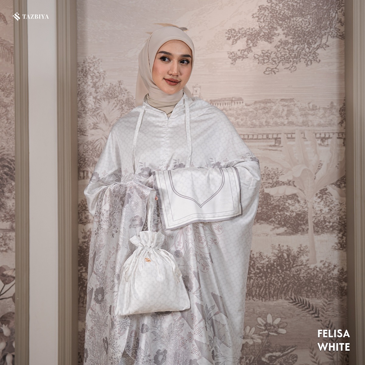 TAZBIYA MUKENA SILK PREMIUM FELISA SERIES ALLSIZE