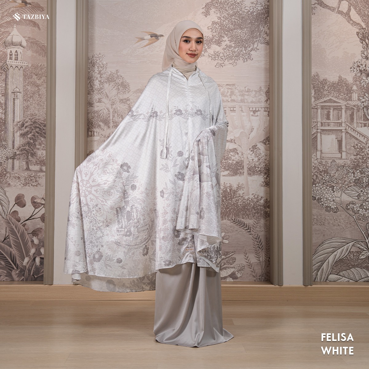 TAZBIYA MUKENA SILK PREMIUM FELISA SERIES ALLSIZE