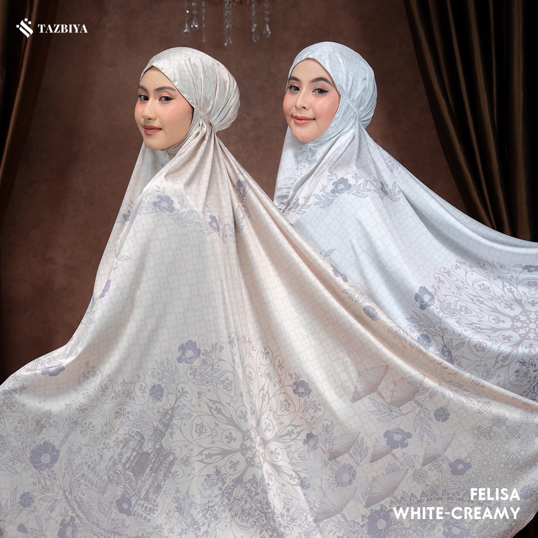 TAZBIYA MUKENA SILK PREMIUM FELISA SERIES ALLSIZE