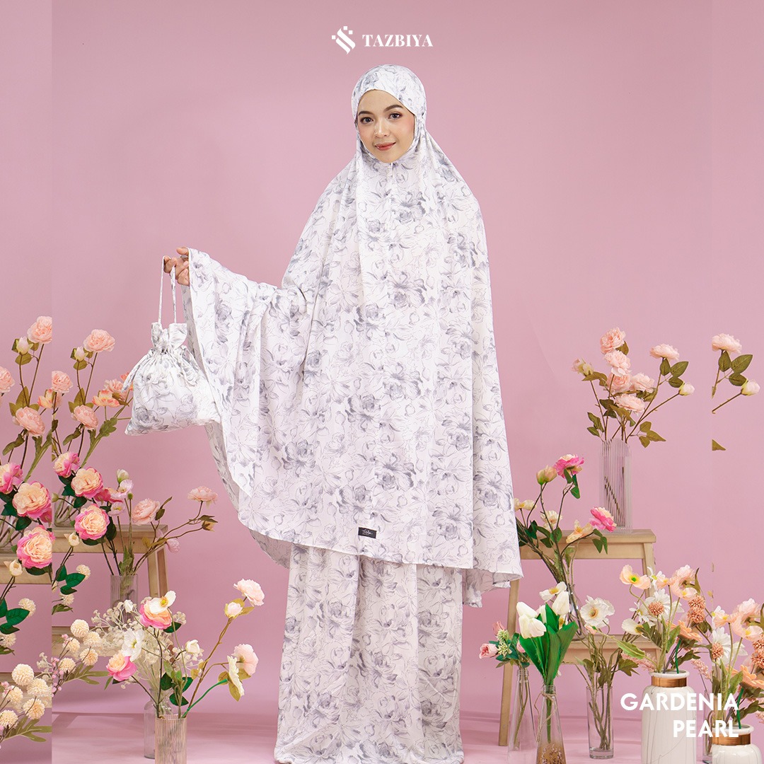 TAZBIYA MUKENA RAYON GARDENIA SERIES ALLSIZE