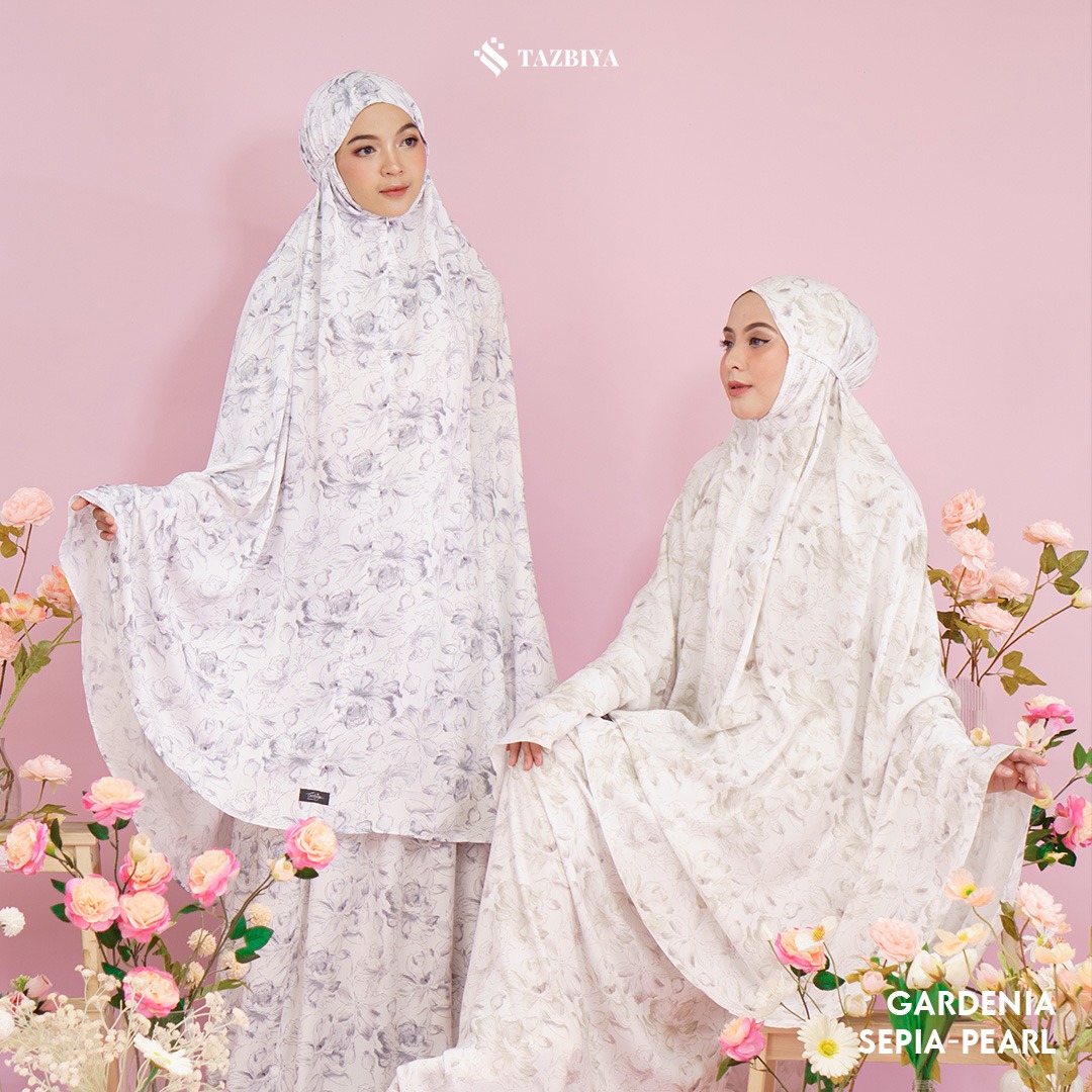 TAZBIYA MUKENA RAYON GARDENIA SERIES ALLSIZE