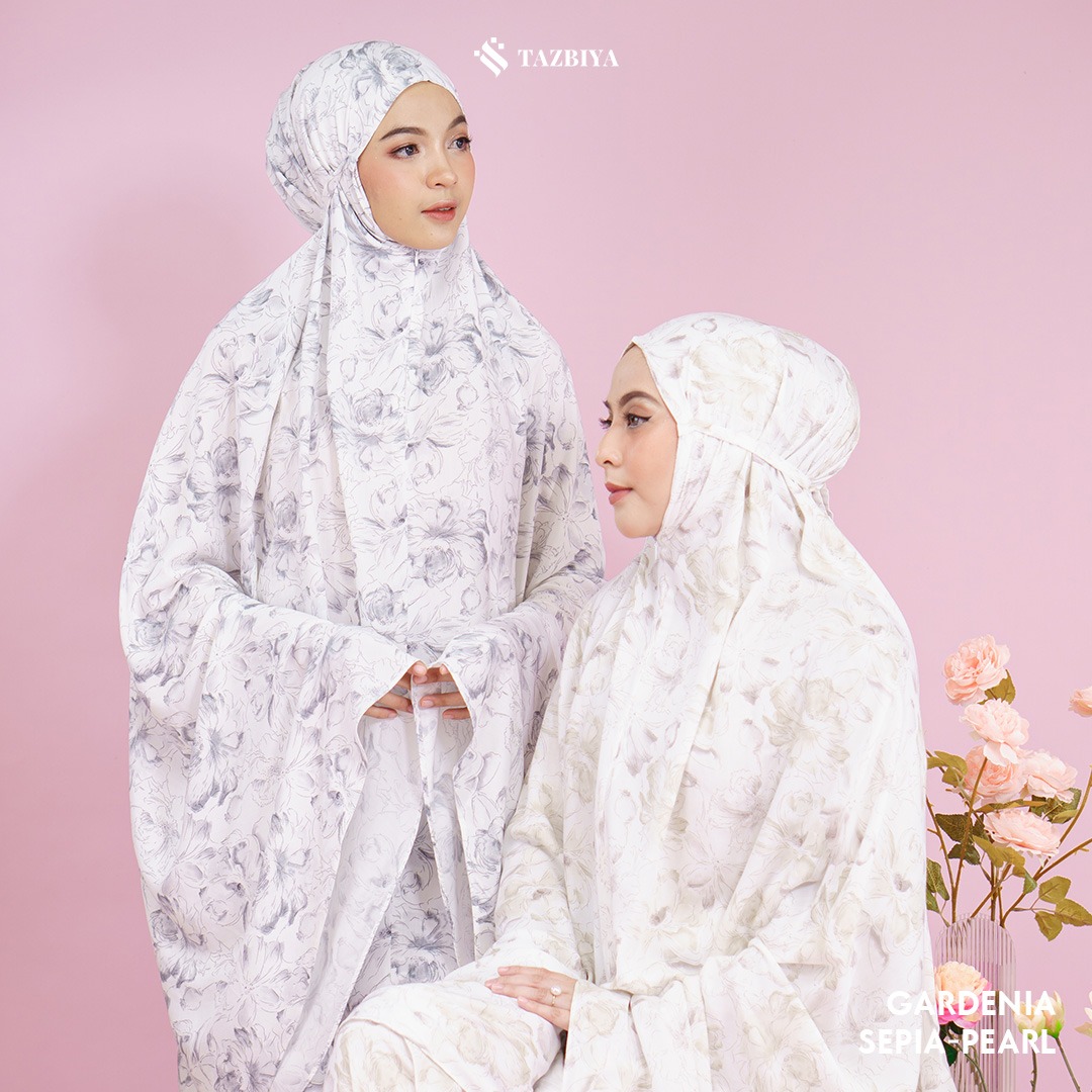 TAZBIYA MUKENA RAYON GARDENIA SERIES ALLSIZE