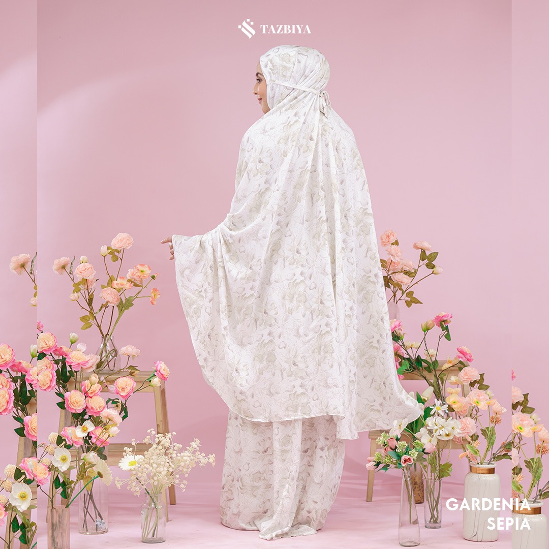 TAZBIYA MUKENA RAYON GARDENIA SERIES ALLSIZE