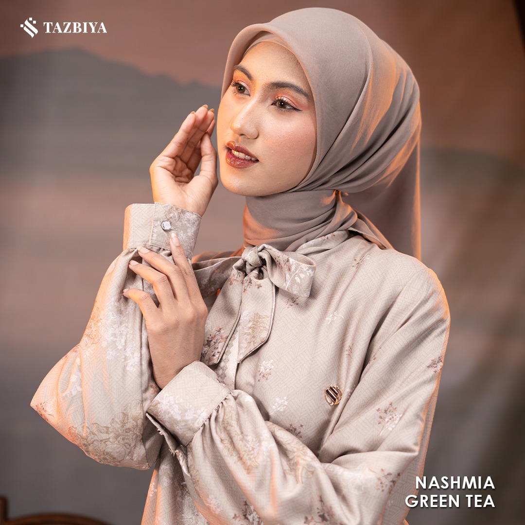 TAZBIYA MUSLIMWEAR TUNIK SHAKILA SPANDEX NASHMIA SERIES