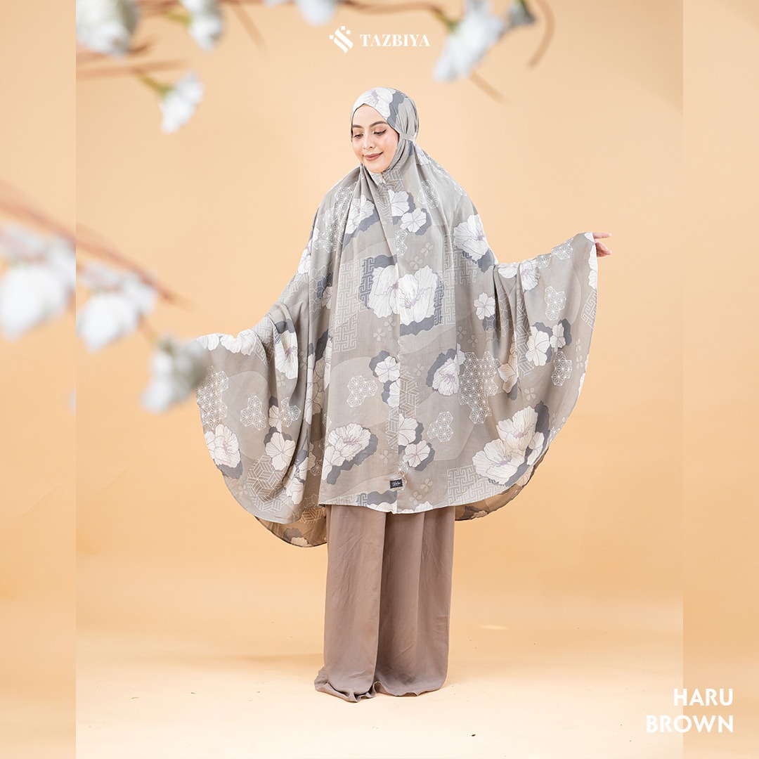 MUKENA TAZBIYA PREMIUM HARU SERIES ALLSIZE