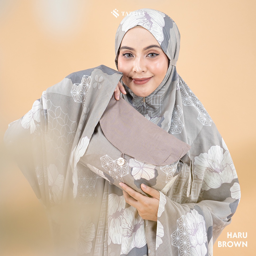MUKENA TAZBIYA PREMIUM HARU SERIES ALLSIZE