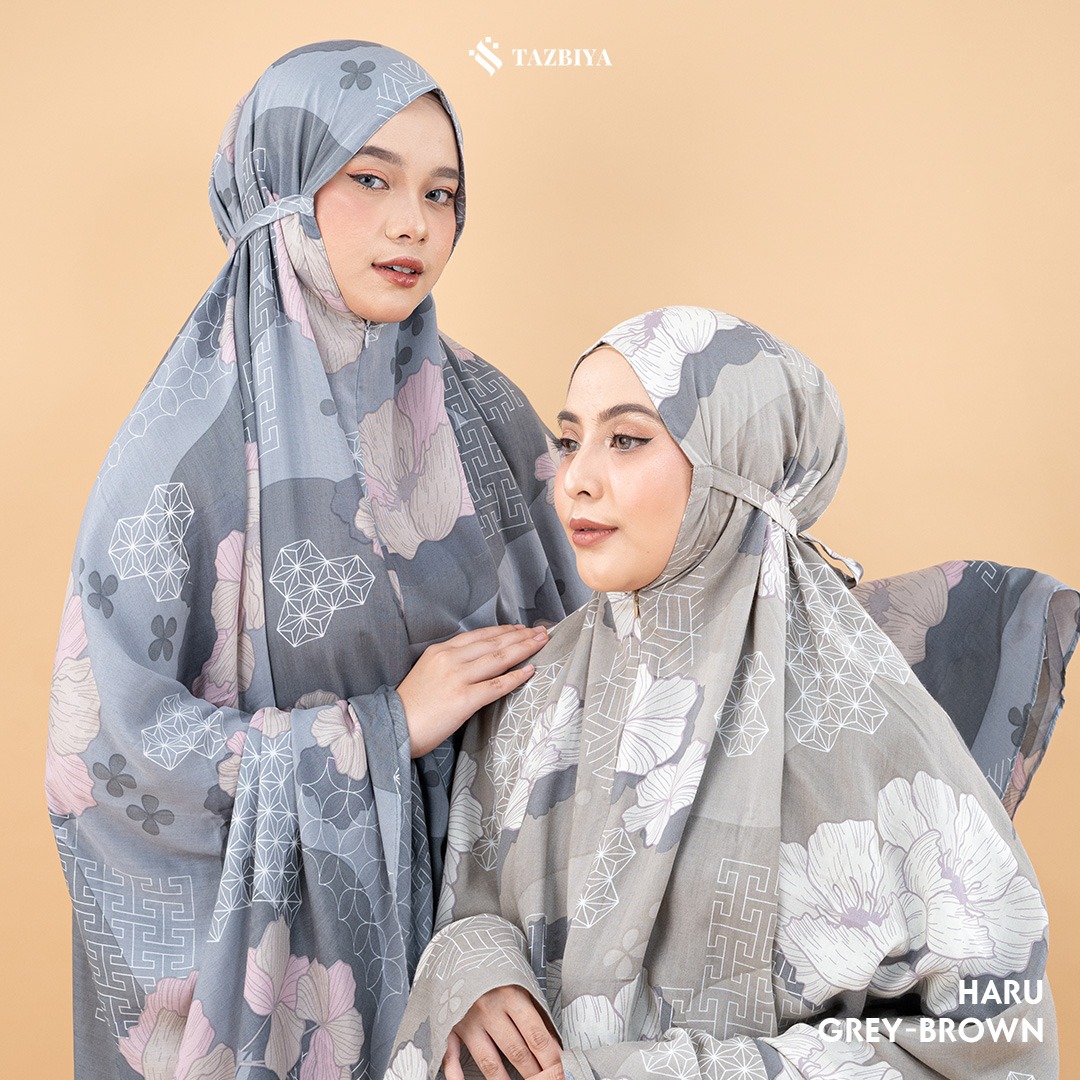 MUKENA TAZBIYA PREMIUM HARU SERIES ALLSIZE