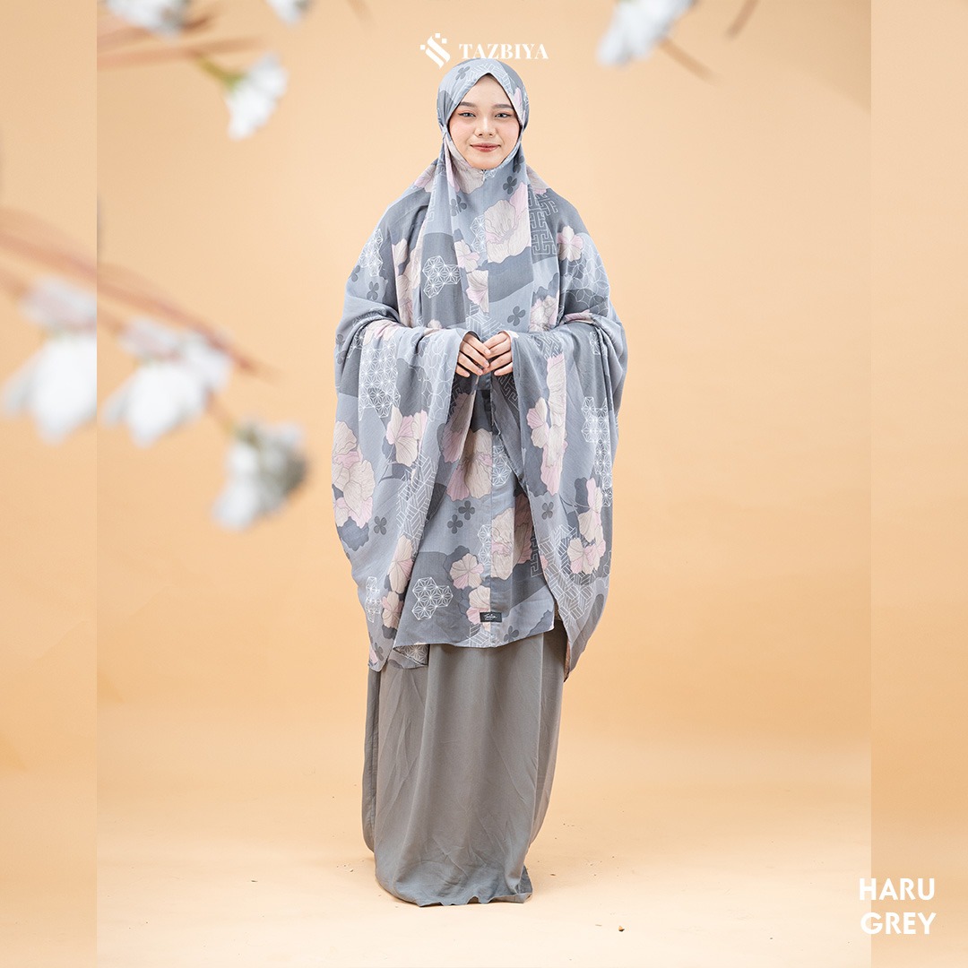 MUKENA TAZBIYA PREMIUM HARU SERIES ALLSIZE