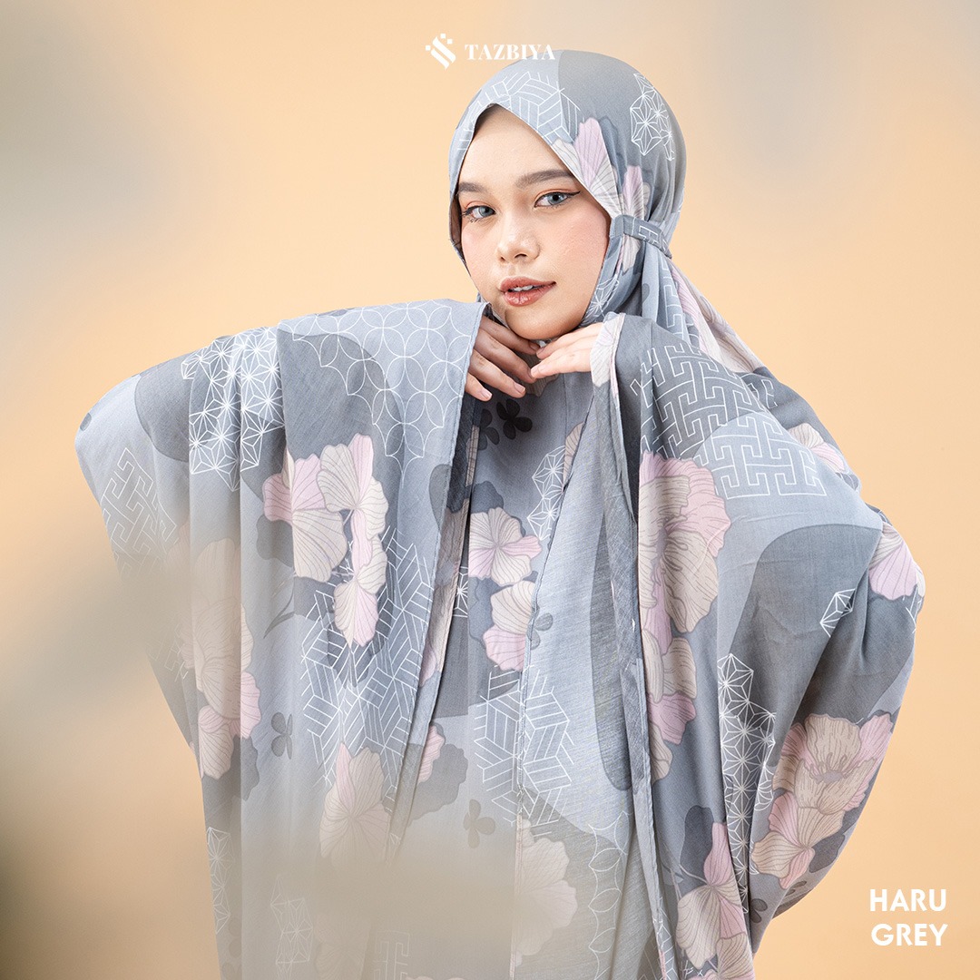 MUKENA TAZBIYA PREMIUM HARU SERIES ALLSIZE