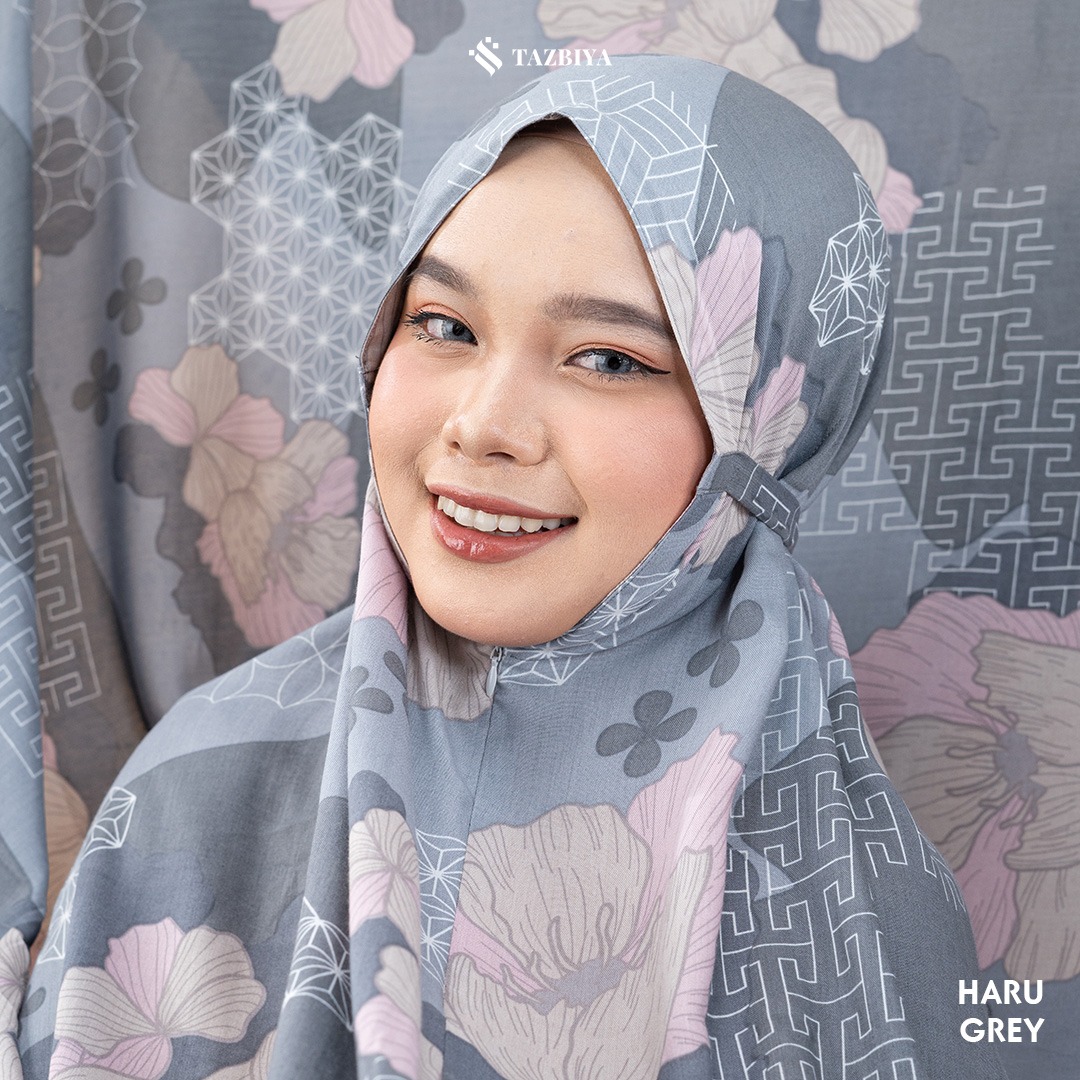 MUKENA TAZBIYA PREMIUM HARU SERIES ALLSIZE