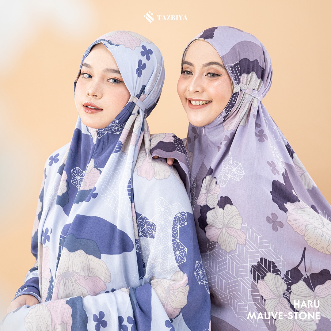 MUKENA TAZBIYA PREMIUM HARU SERIES ALLSIZE