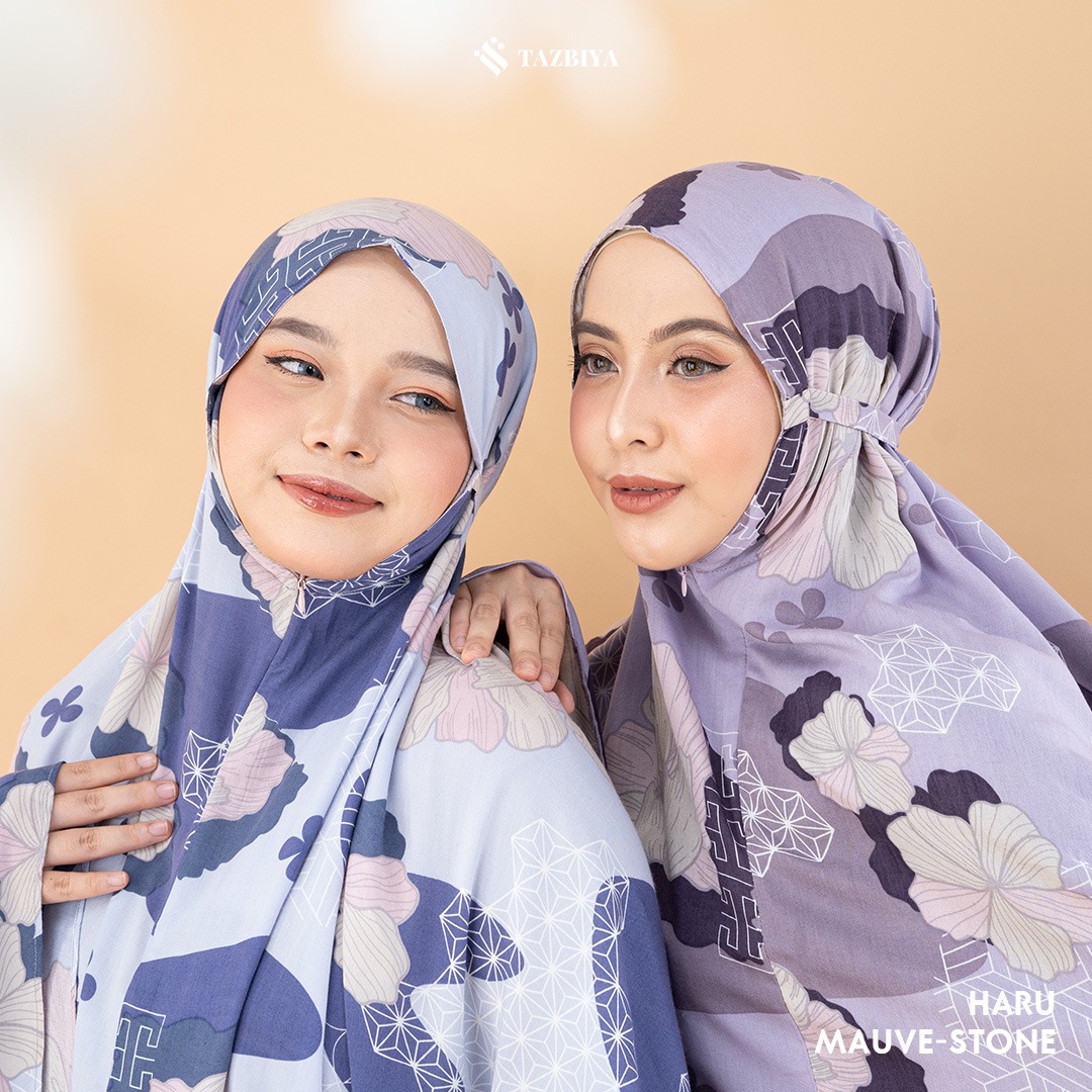 MUKENA TAZBIYA PREMIUM HARU SERIES ALLSIZE
