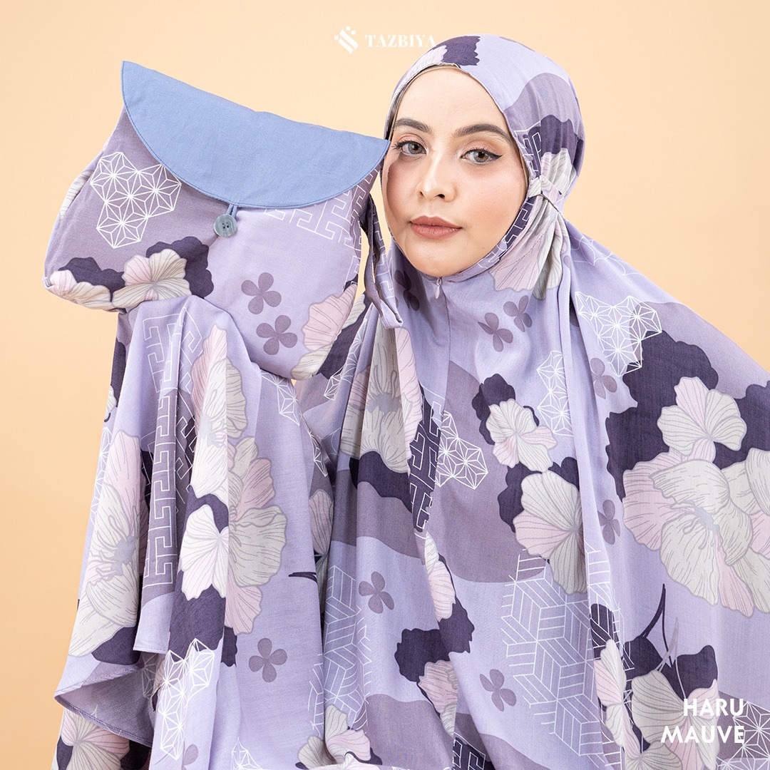 MUKENA TAZBIYA PREMIUM HARU SERIES ALLSIZE