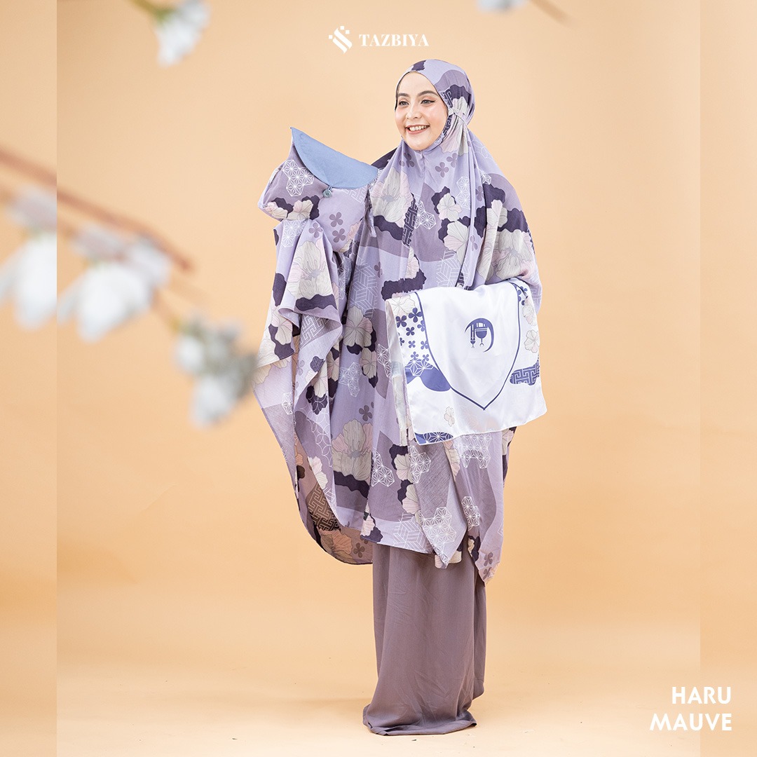 MUKENA TAZBIYA PREMIUM HARU SERIES ALLSIZE