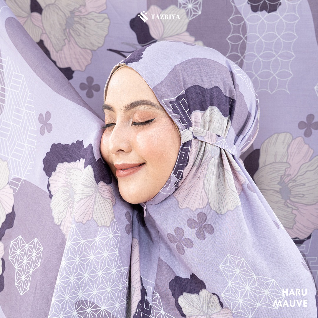 MUKENA TAZBIYA PREMIUM HARU SERIES ALLSIZE